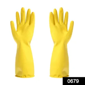 0679 Multipurpose Rubber Reusable Cleaning Gloves