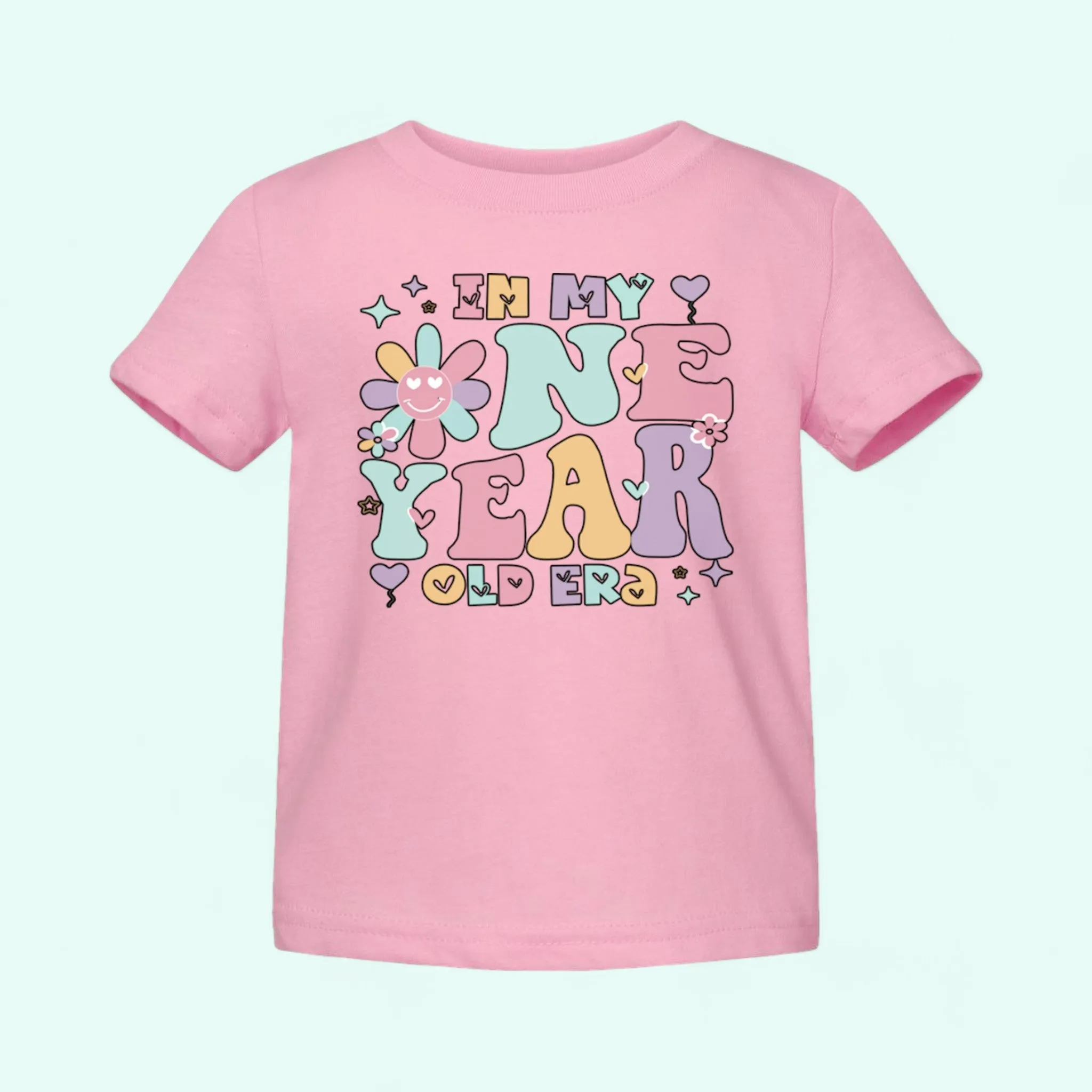 1st birthday shirt In My One Year era shirt  - Perfect Birthday Girl Shirt for Kids! Celebrate the Milestone in Style! #BirthdayEra