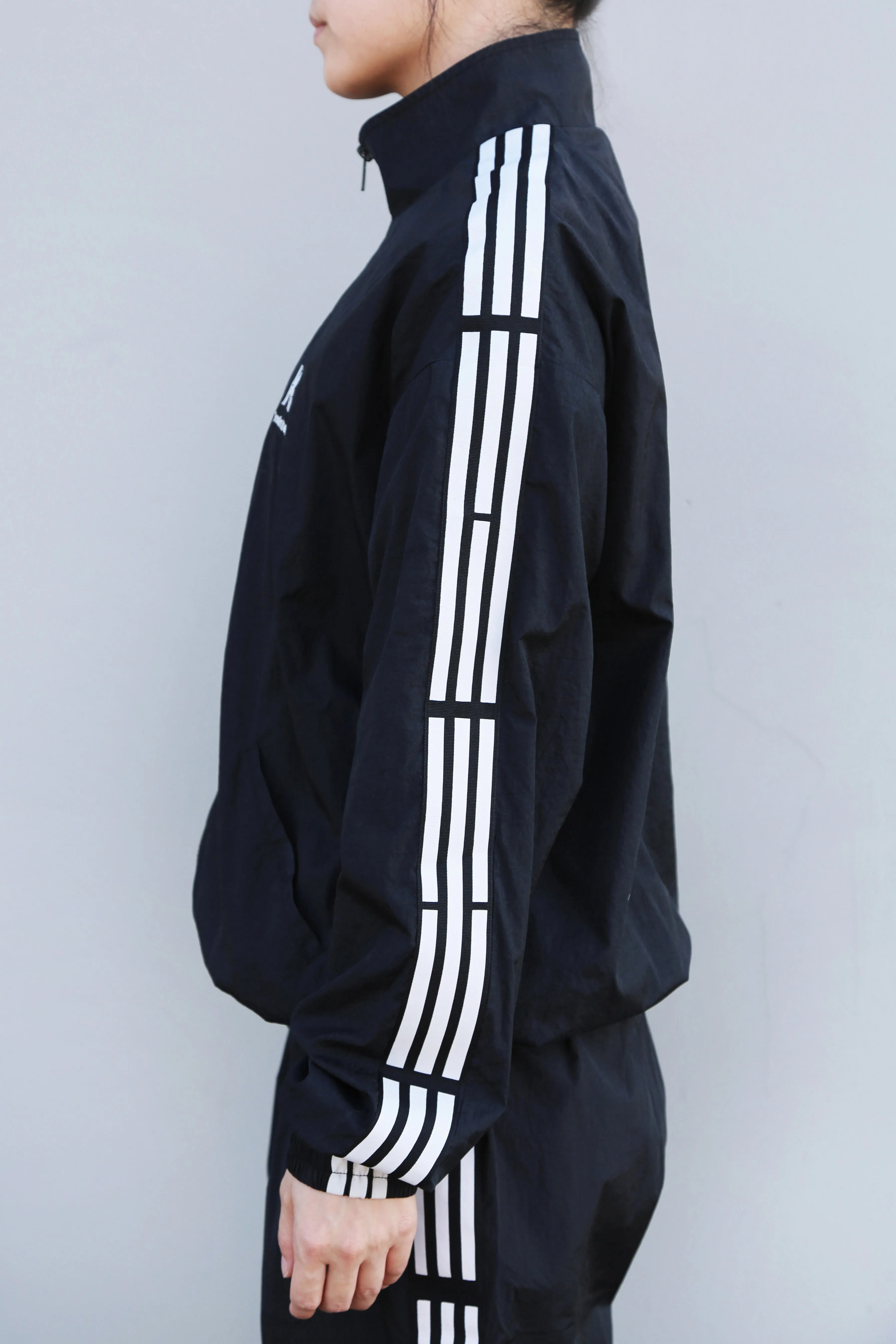 3456 TRACK SUIT JACKET (BLACK)