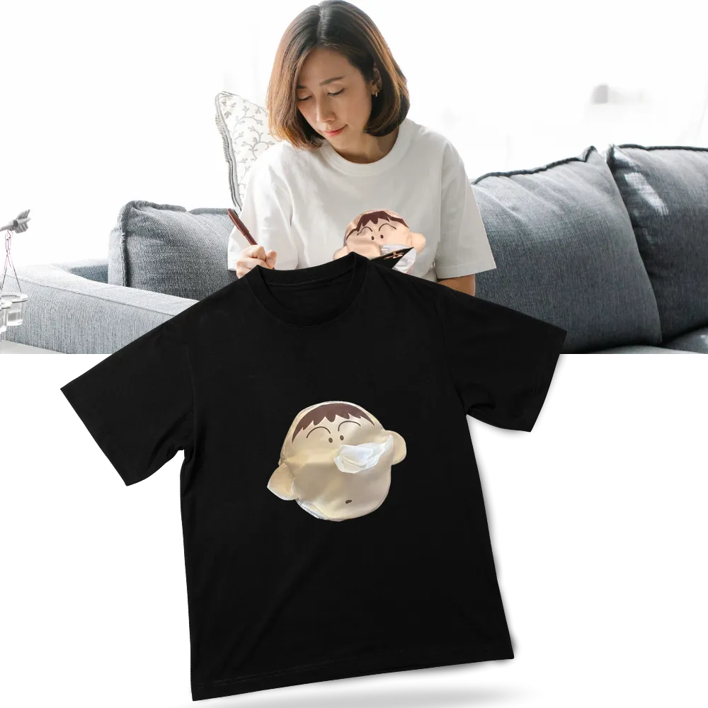 3D Shin Chan Carry Paper Shirt