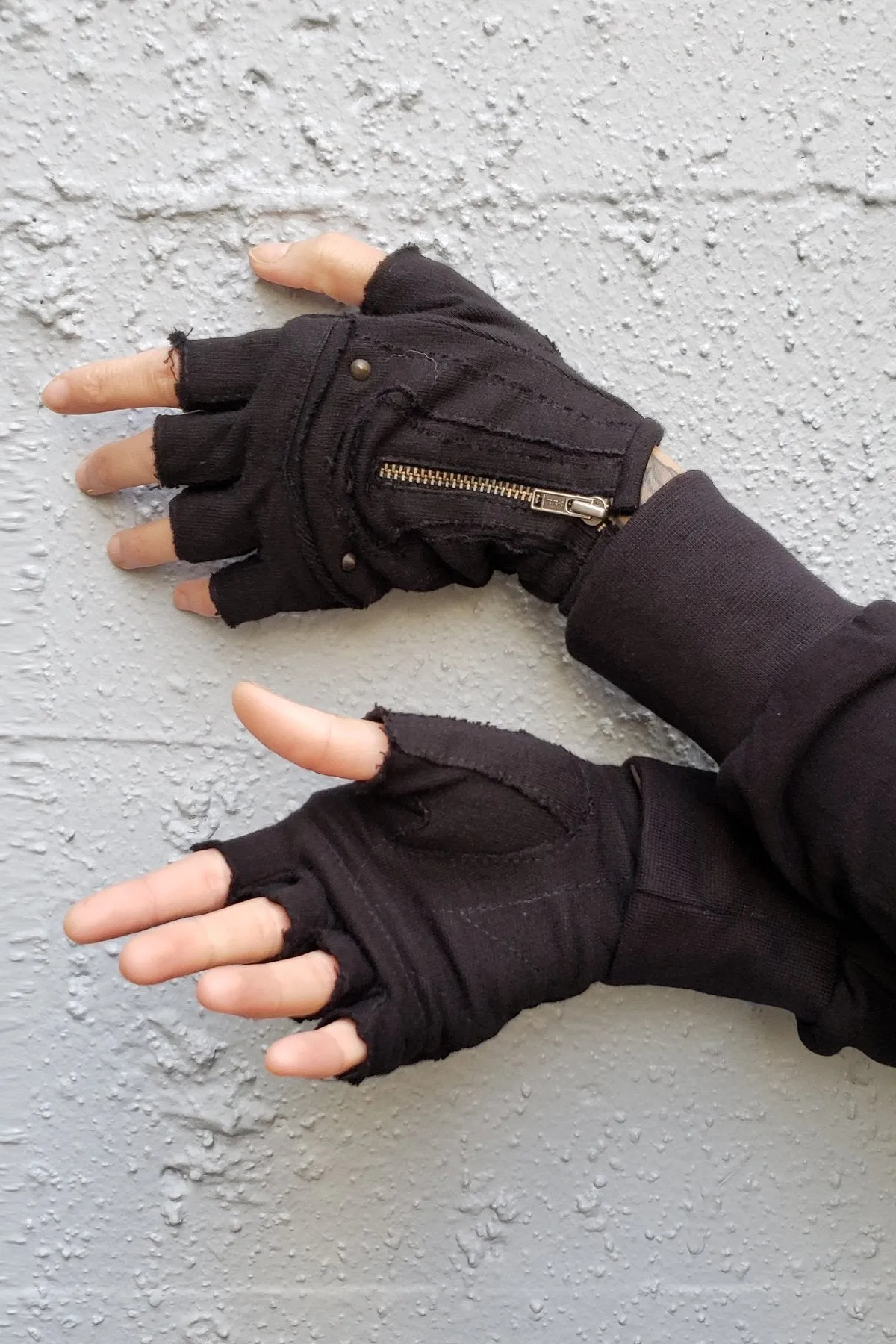 5D x Steam Trunk Mojo Moto Gloves - cotton