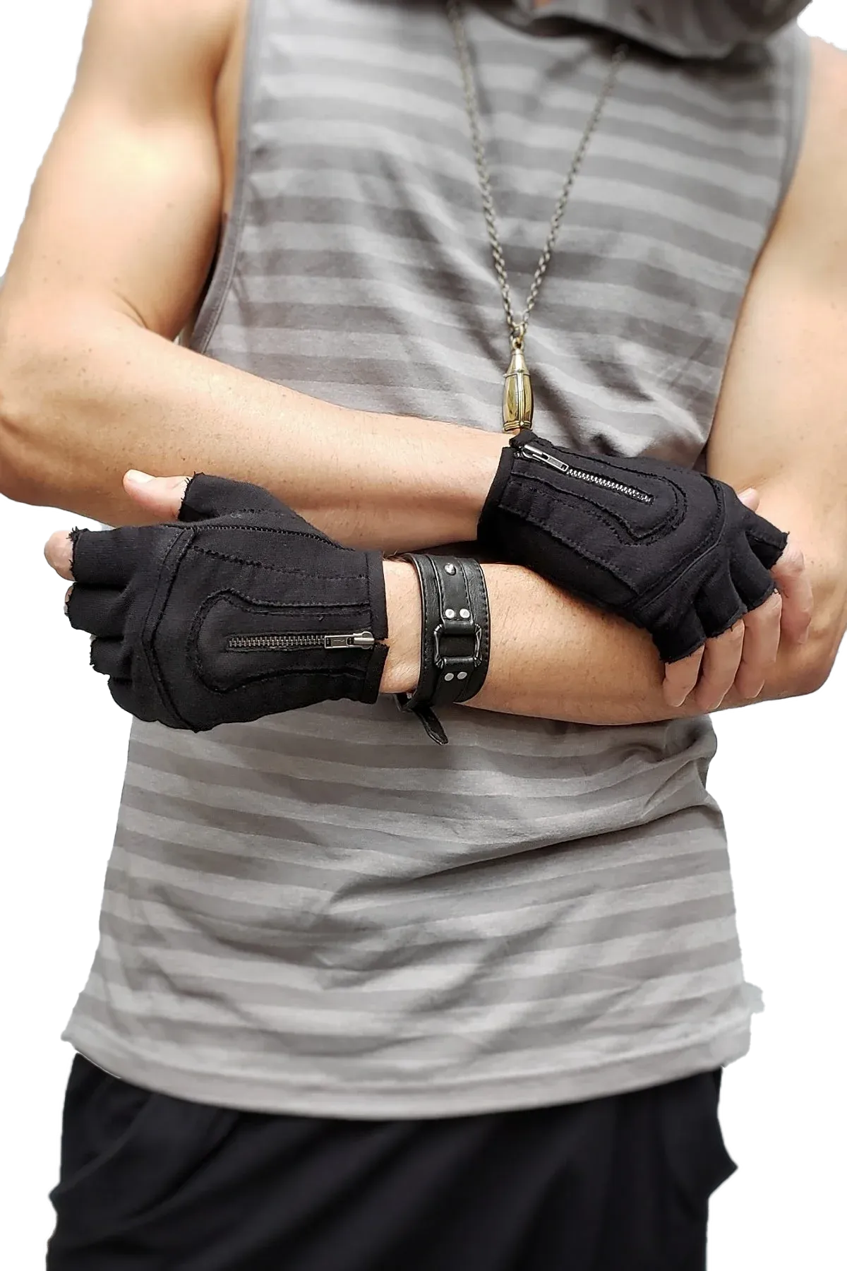 5D x Steam Trunk Mojo Moto Gloves - cotton