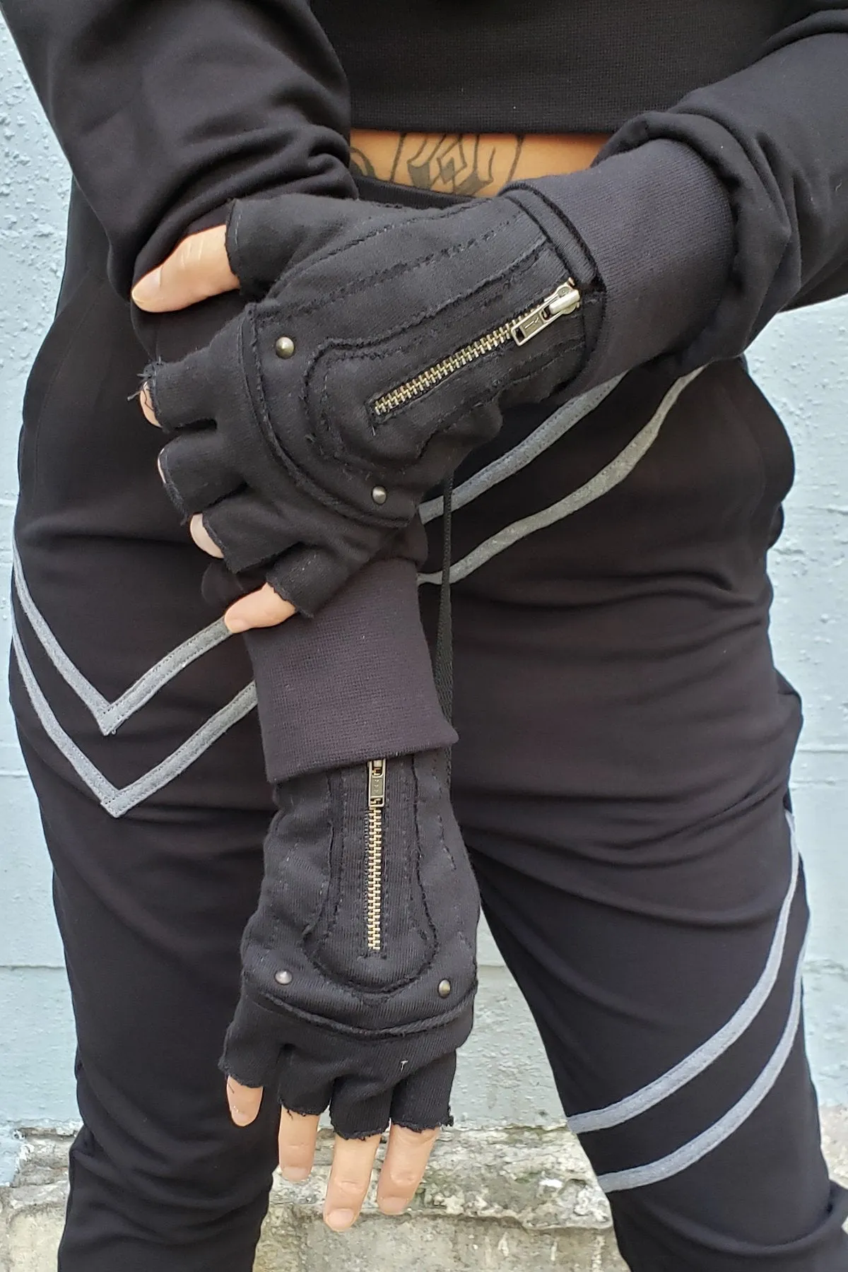 5D x Steam Trunk Mojo Moto Gloves - cotton