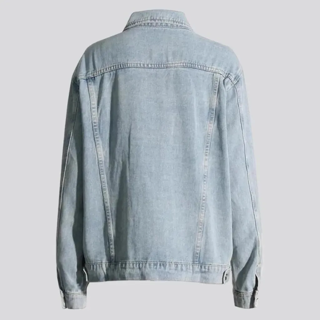 90s denim jacket
 for ladies