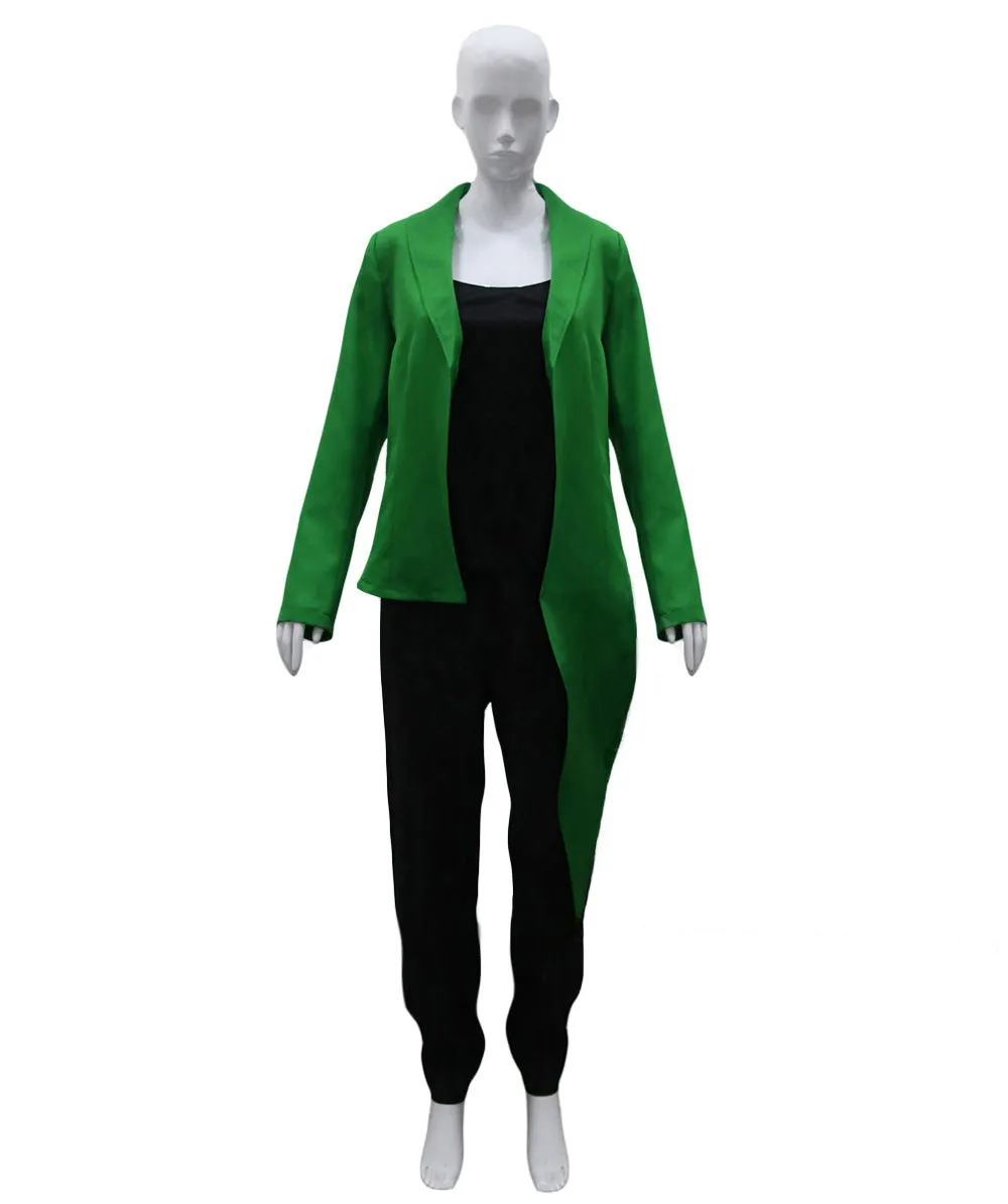 Adult Women's St. Patrick Day Fashion Costume | Green Cosplay Costume