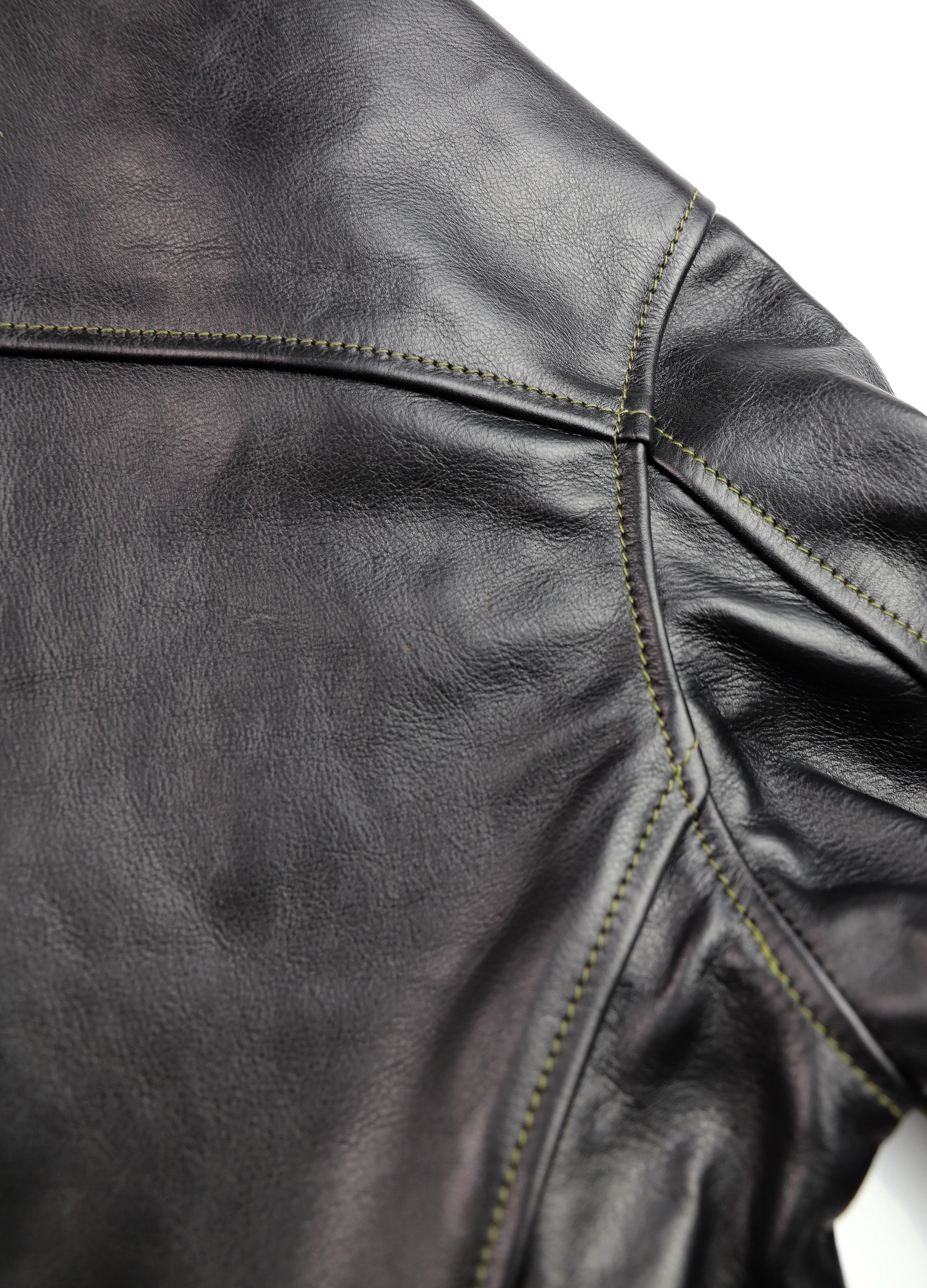 Aero Premier Highwayman, size 44, Blackened Brown Vicenza Horsehide