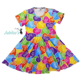 Affirmation Hearts Dress