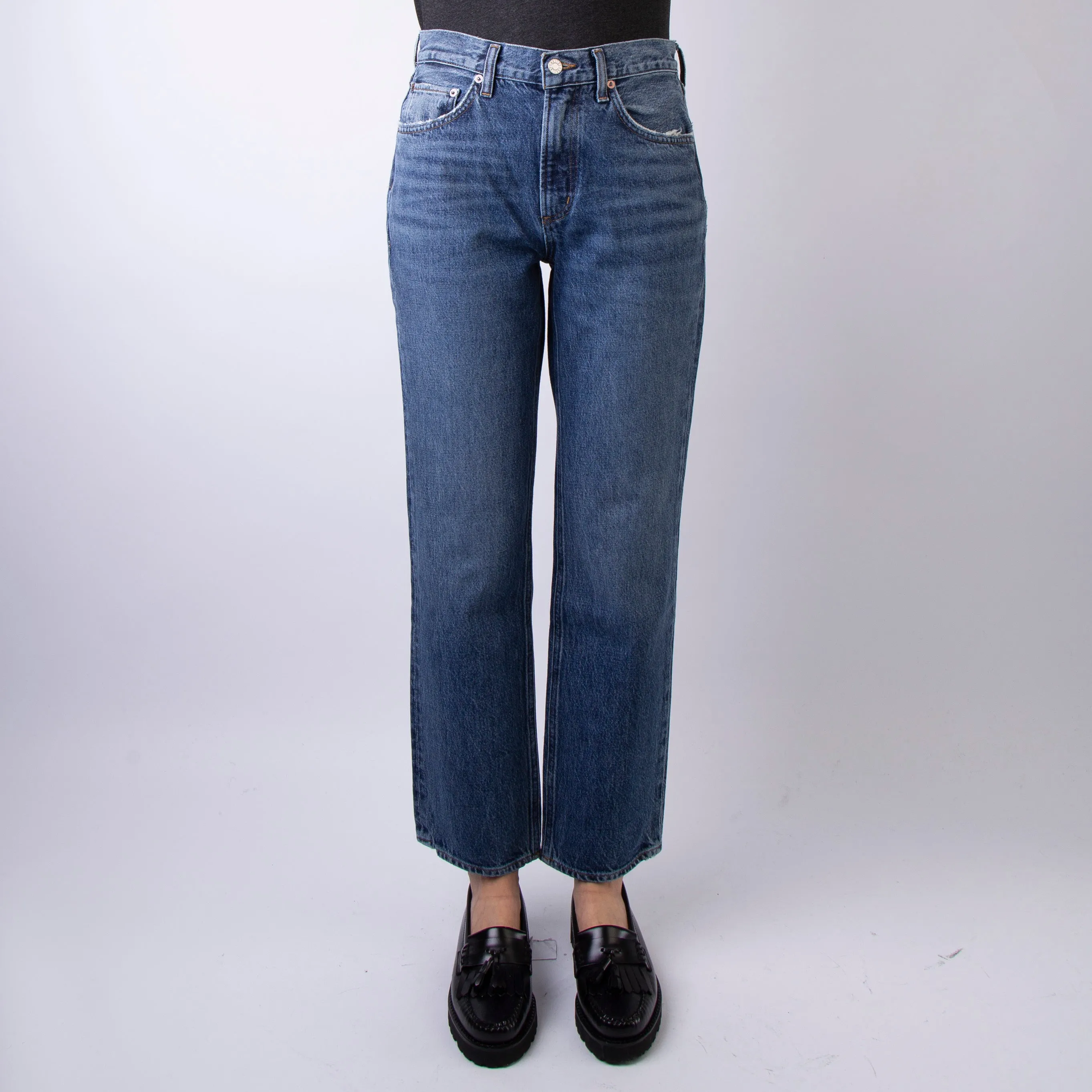 AGOLDE JEANS A195-1601 ESNC BLUE