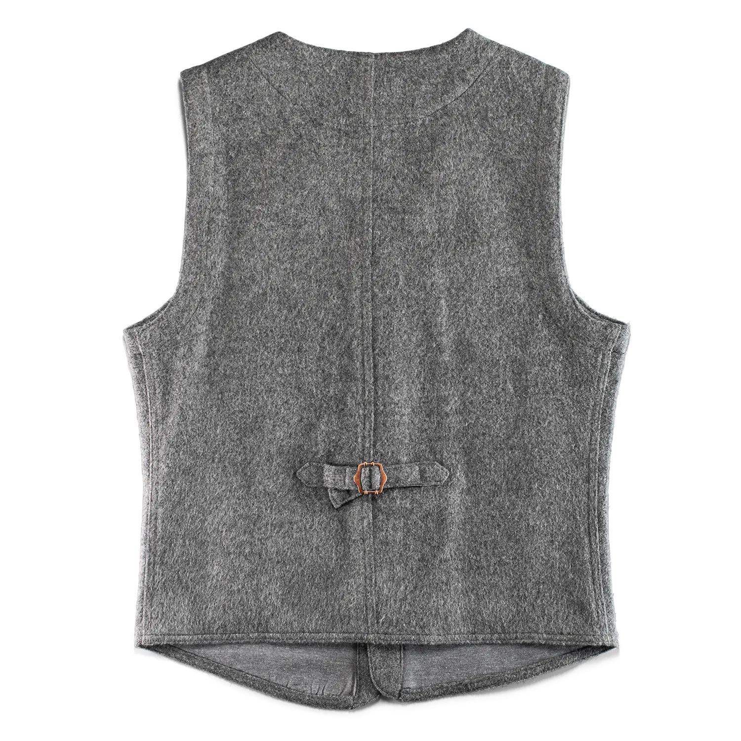 &SONS Drifter Wool Vest / Waistcoat Grey