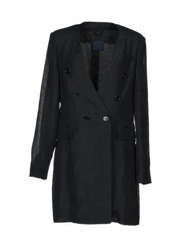 Aspesi Women Overcoat Black 10 UK