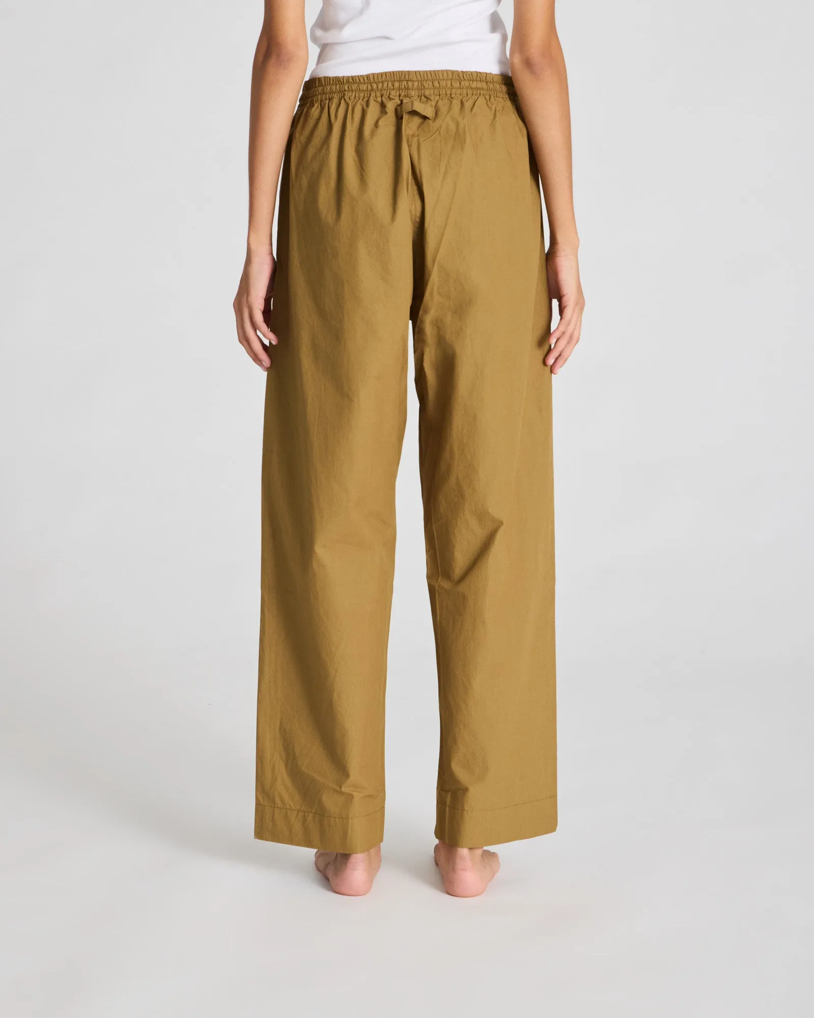 Astrid Pant Poplin - Dried Tobacco