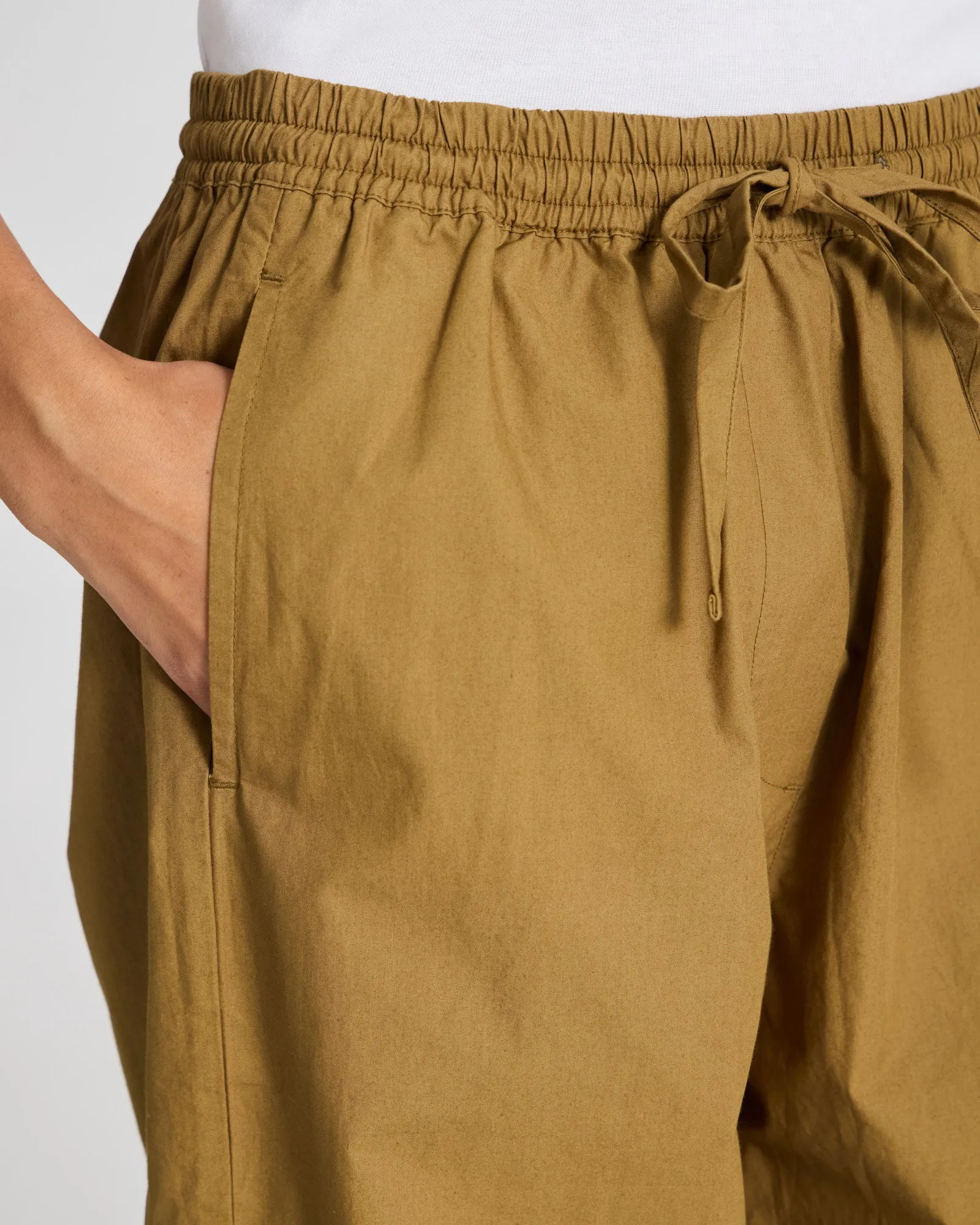 Astrid Pant Poplin - Dried Tobacco