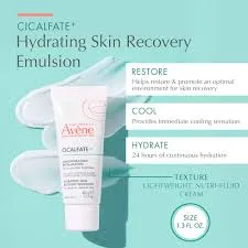 Avene Cicalfate  Hydrating Skin Recovery Emulsion (1.35 oz/ 40 ml)