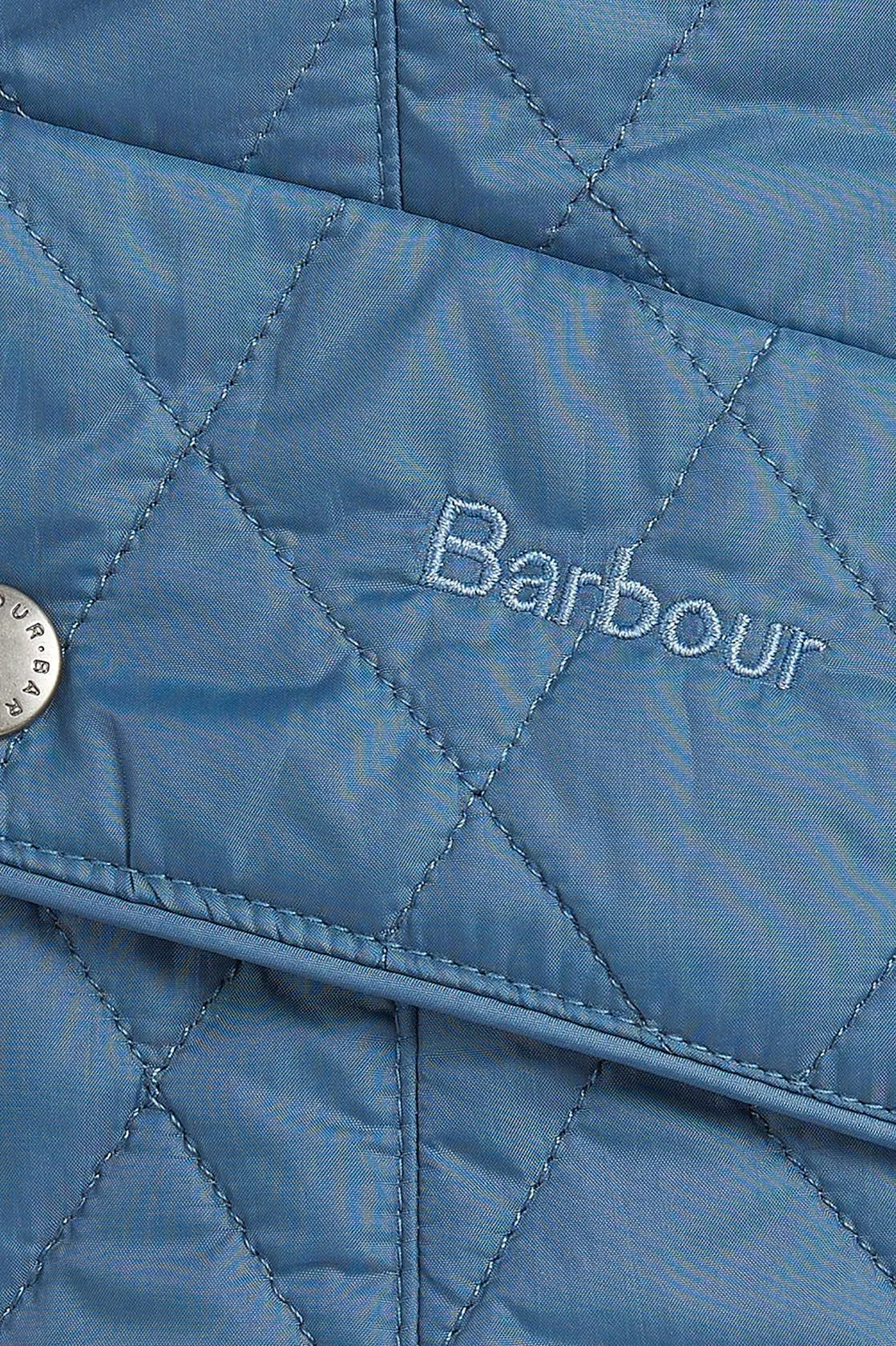 Barbour Cavalry Flyweight ladies Quilted Jacket in new China Blue LQU0228BL83