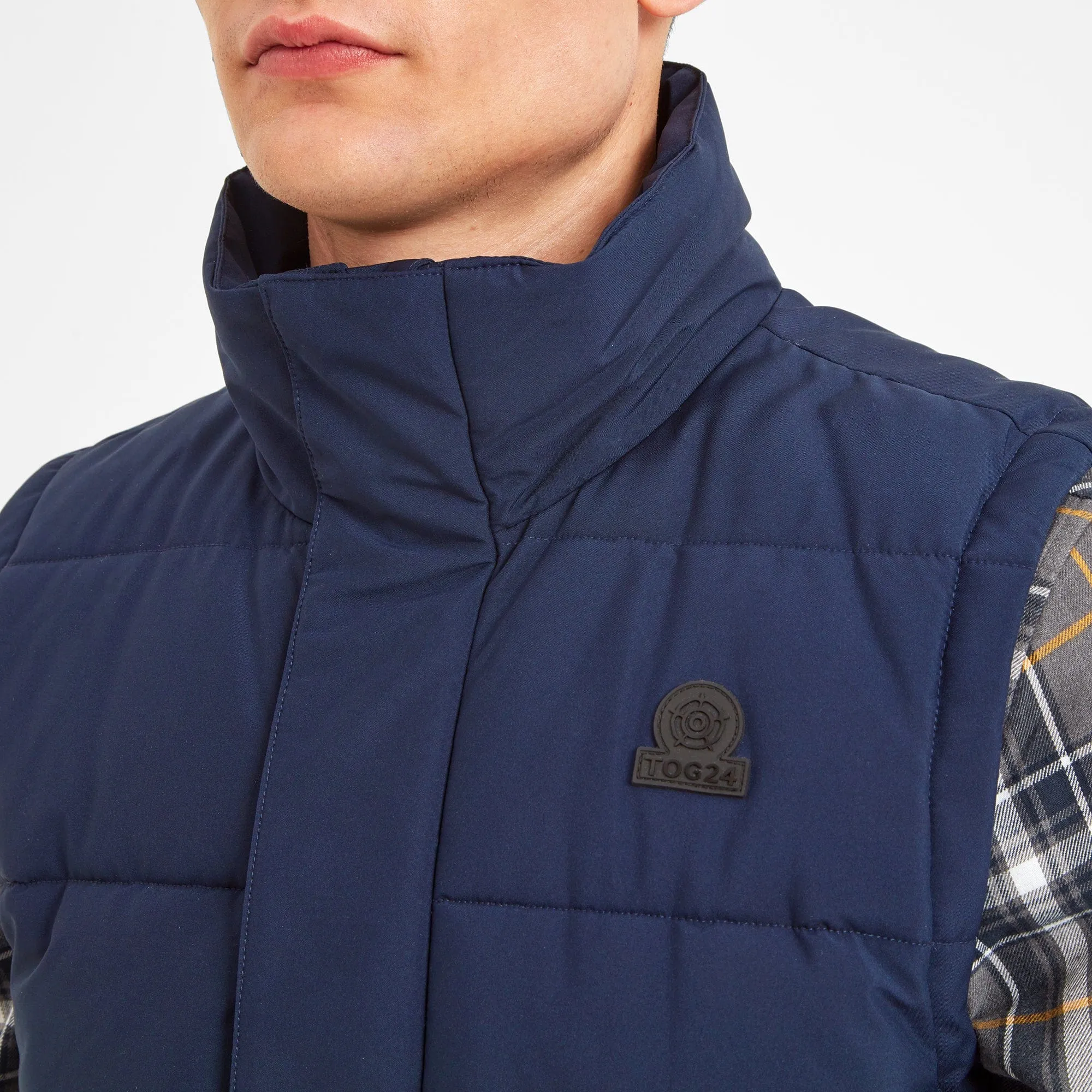 Barmston Mens Insulated Gilet - Navy