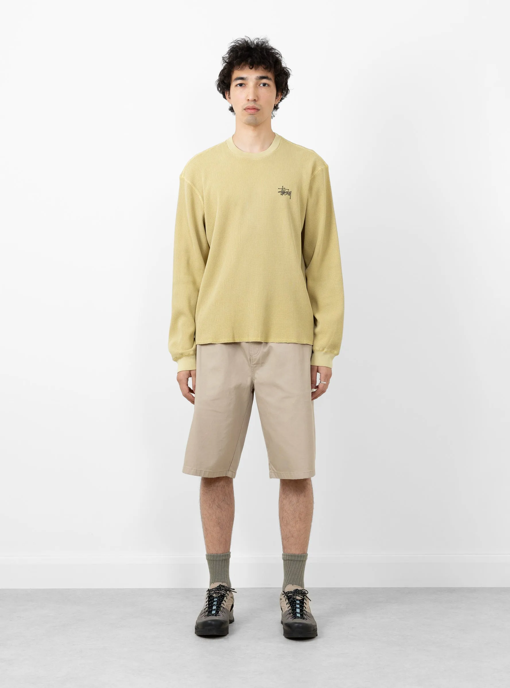 Basic Stock LS Thermal Dusty Yellow