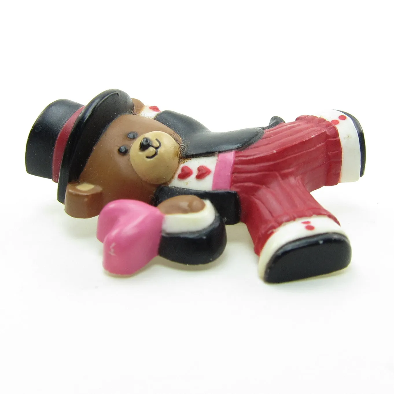 Bear in Tuxedo and Top Hat 1986 Hallmark Valentine's Day Pin