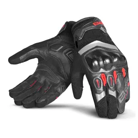 BELA - Daring  Racing Motorbike  Gloves - Black Red