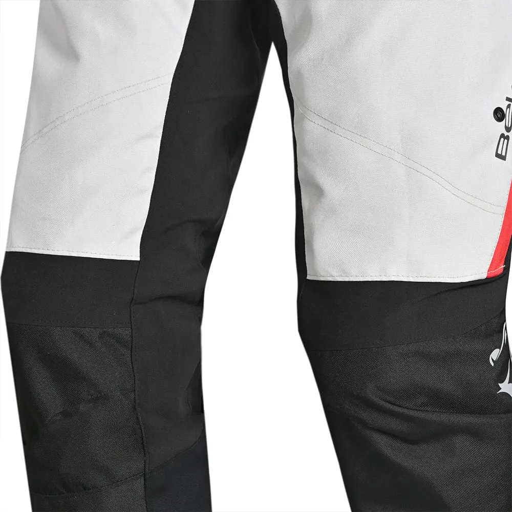 BELA Tour To Snow Motorcycle Textile Pant - Black Ice Red