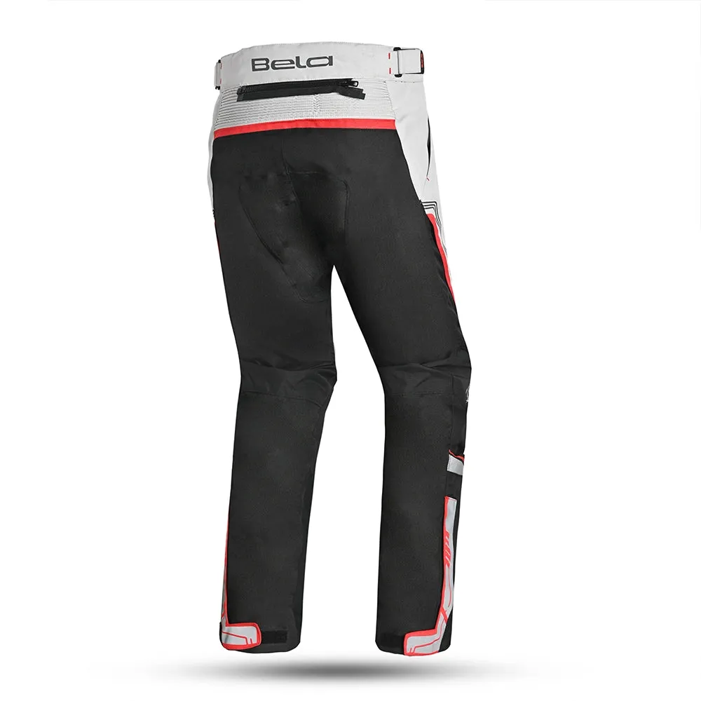 BELA Tour To Snow Motorcycle Textile Pant - Black Ice Red