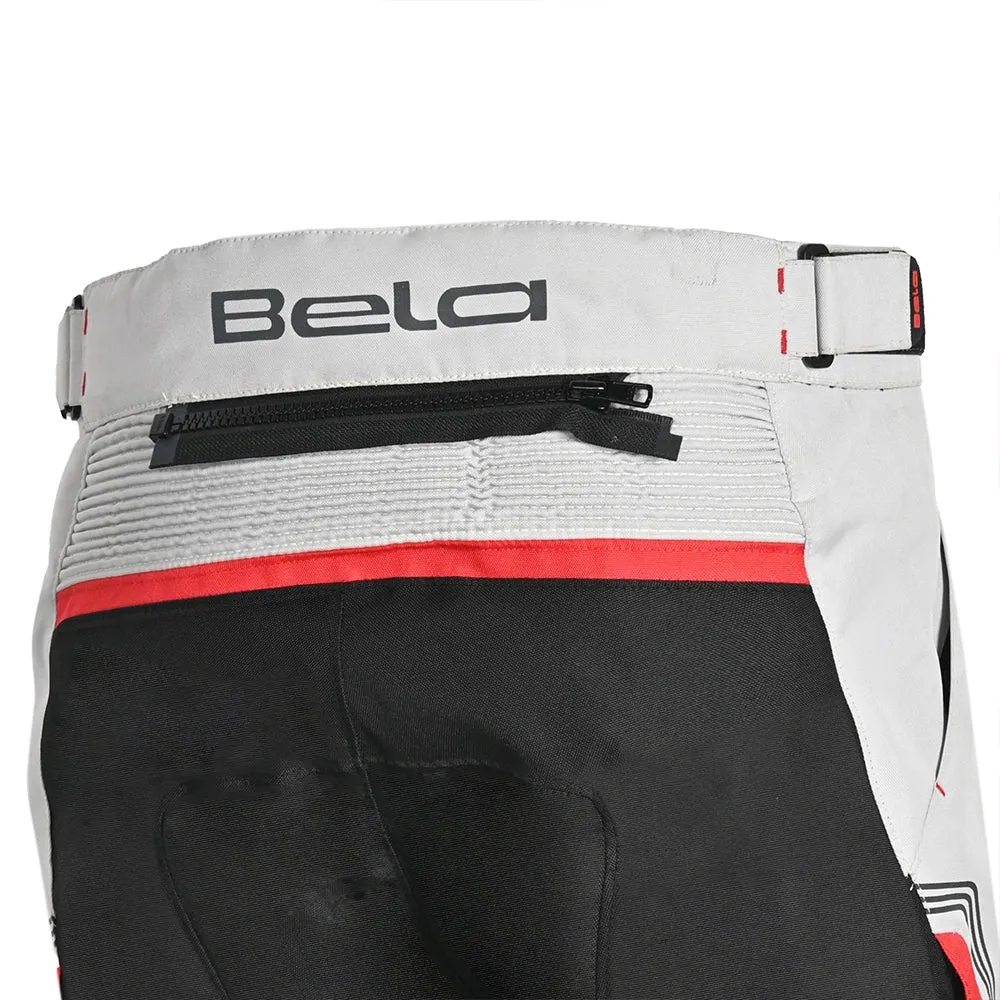 BELA Tour To Snow Motorcycle Textile Pant - Black Ice Red