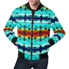 Between the Mountains Bomber Jacket for Men