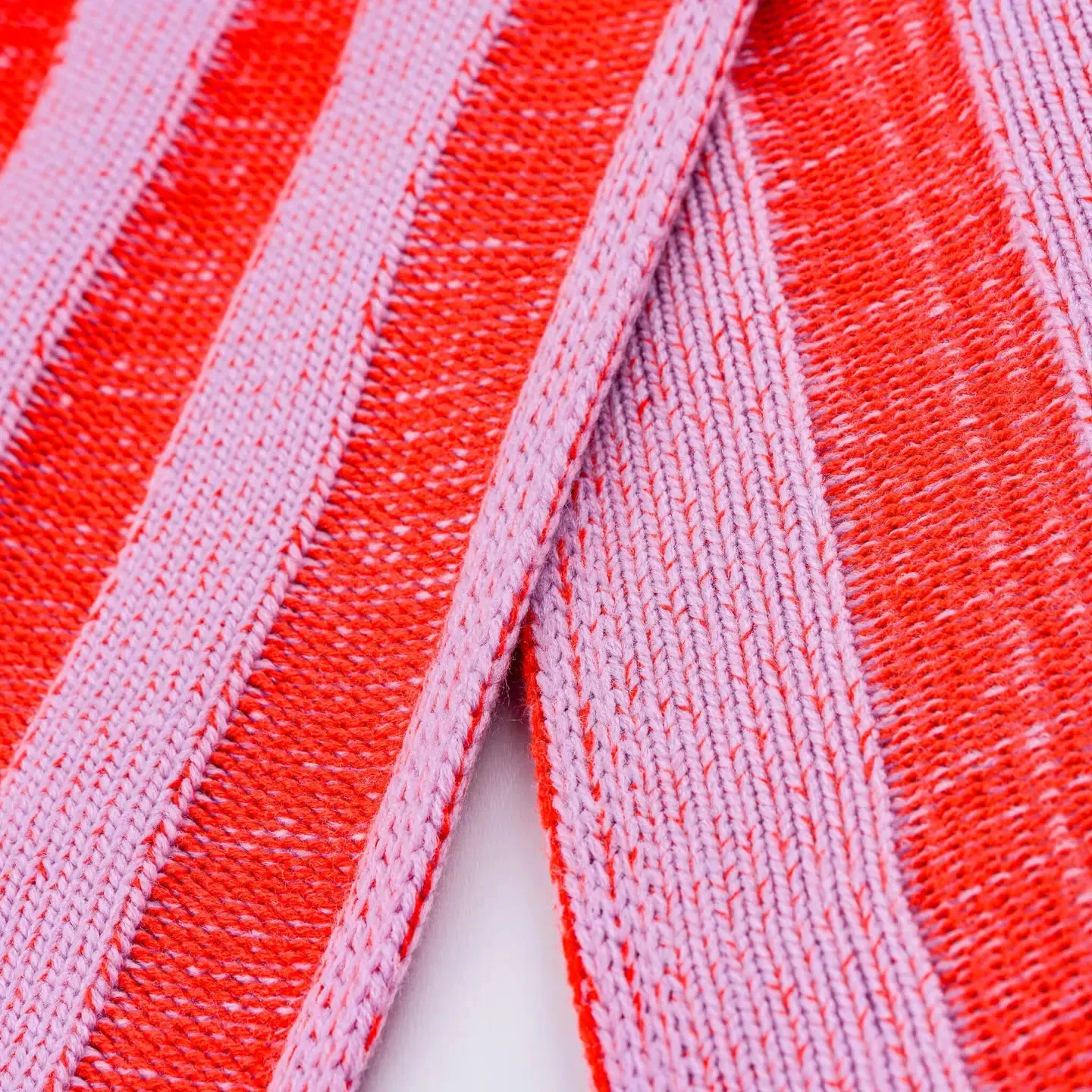 Big Stripe Knit Scarf