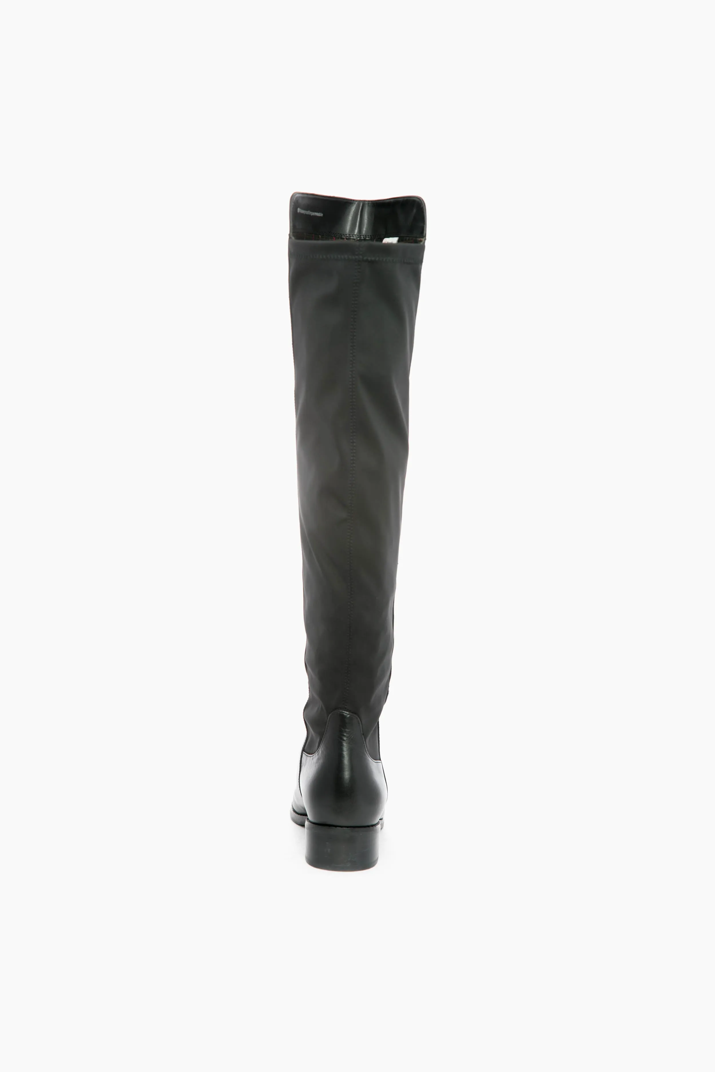 Black Leather Velma Boots