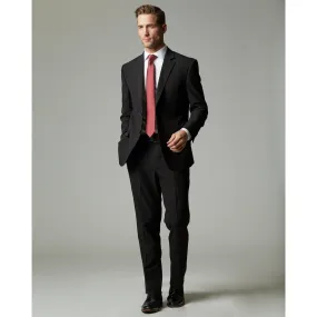 Black Tempo Stretch Slim Fit Suit