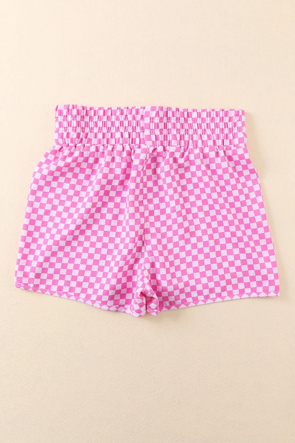 Blush Feline Elastic Waist Shorts - Culture Heaven Special