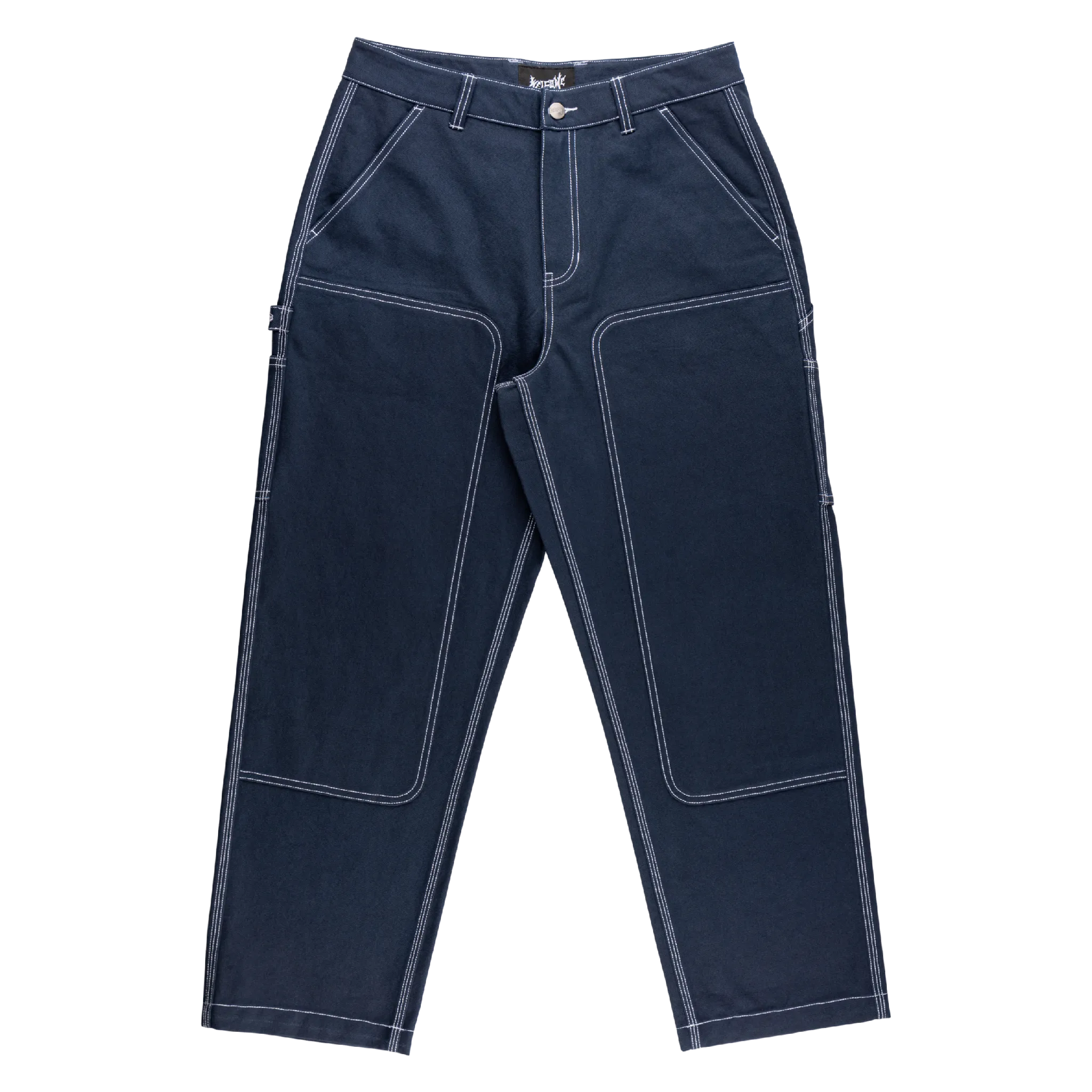 Brace Double-Knee Canvas Carpenter Pant - Dark Sapphire