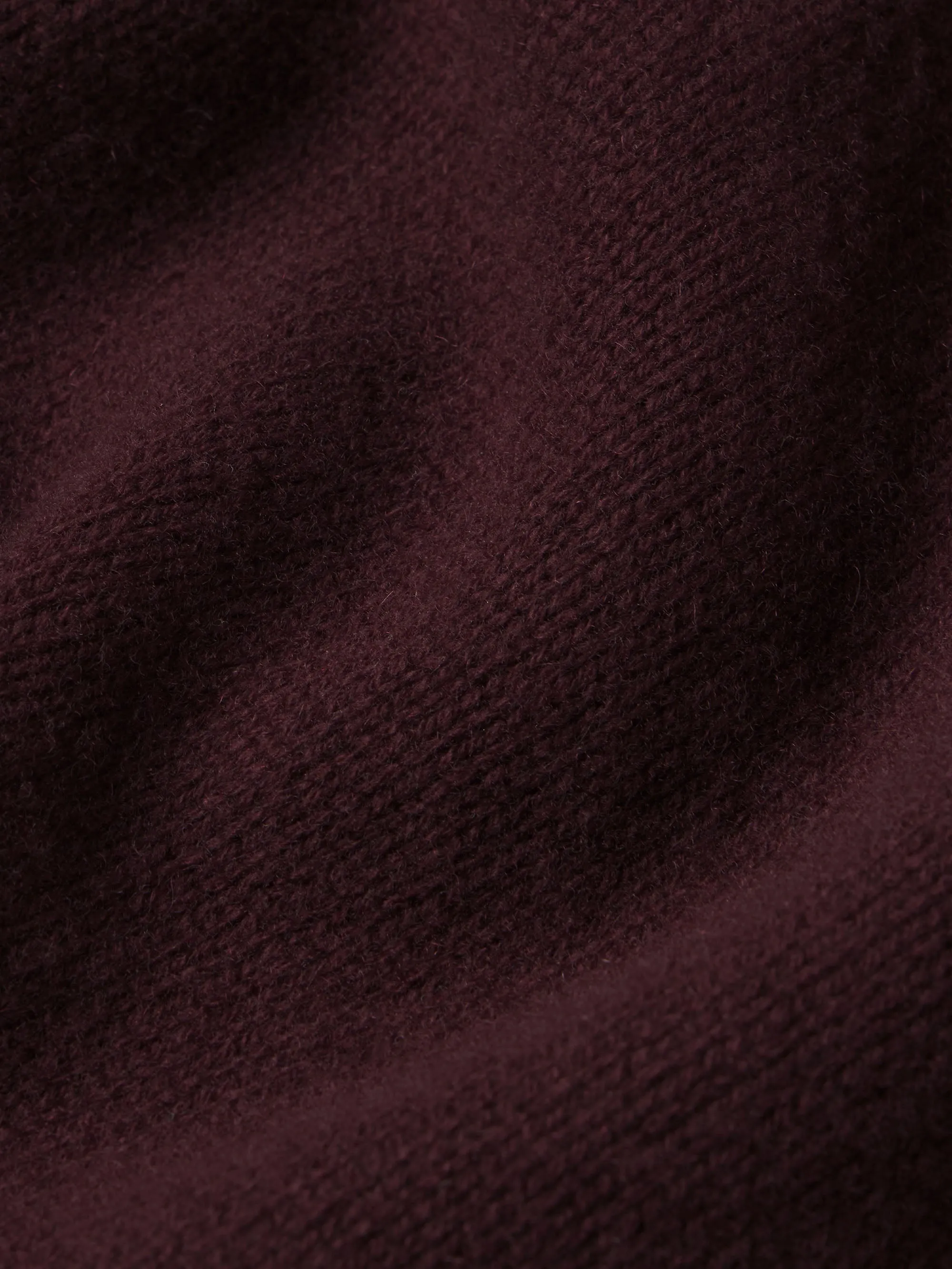 Cashmere Clean Crew -- Deep Burgundy