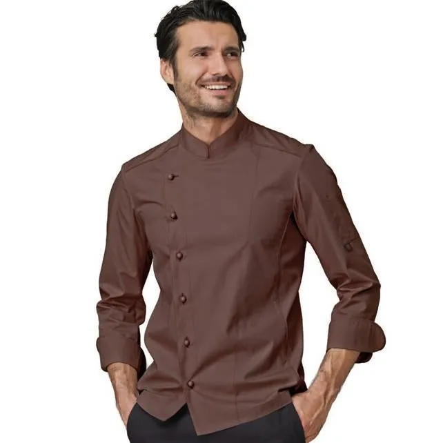 CHEF JACKET TOBACCO