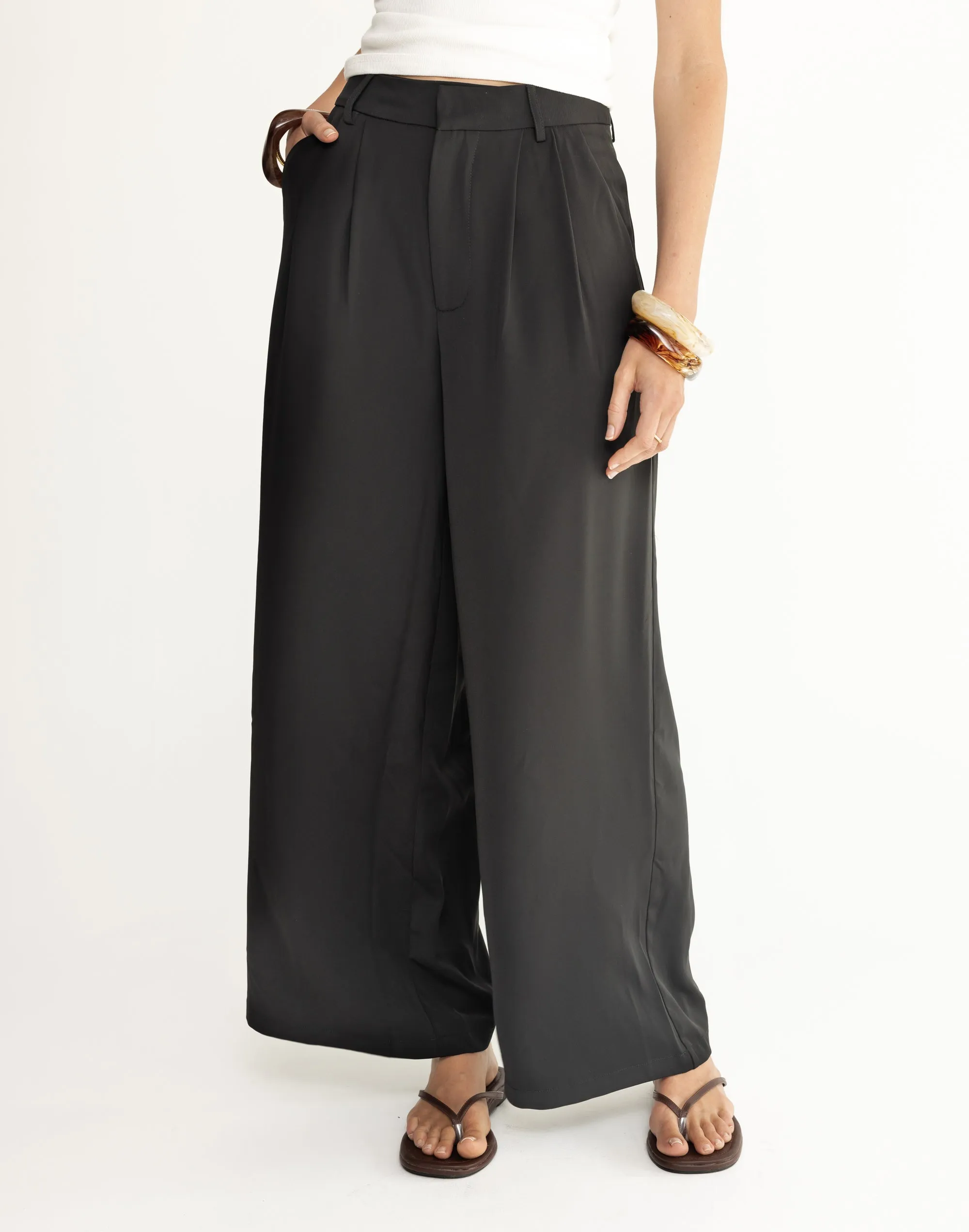 Chicago Pants (Black) - Petite