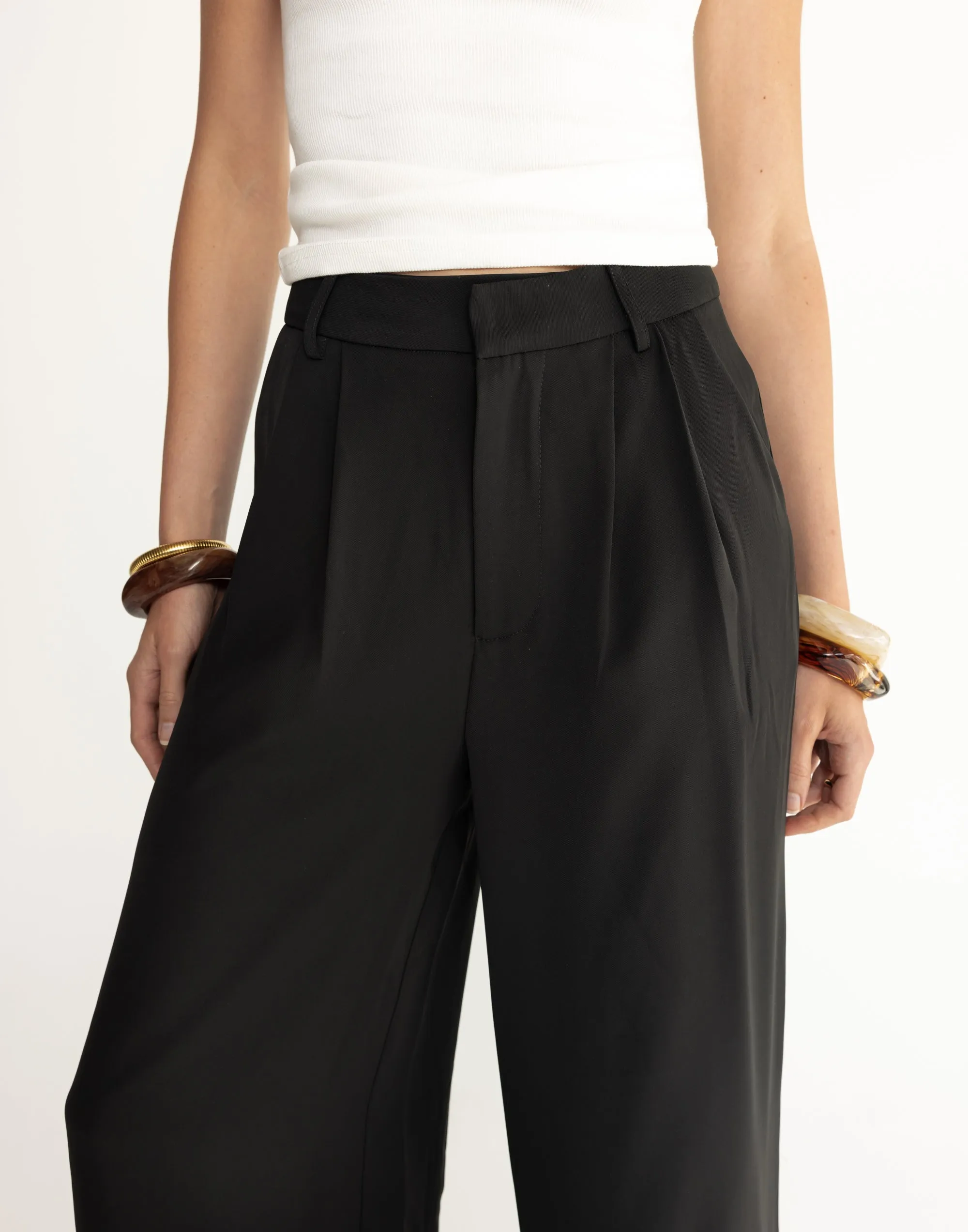 Chicago Pants (Black) - Petite