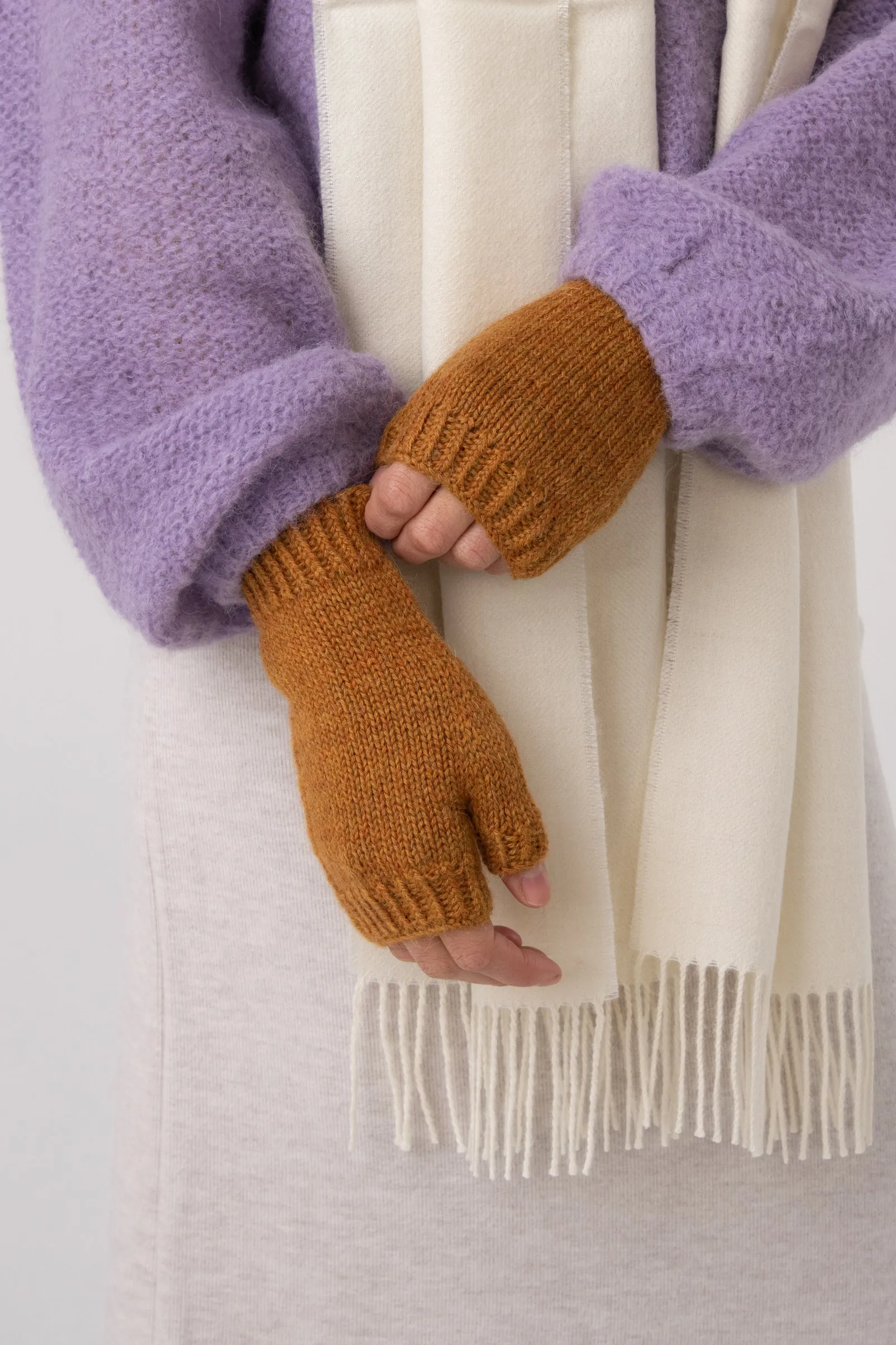 Classic Handknit Mittens