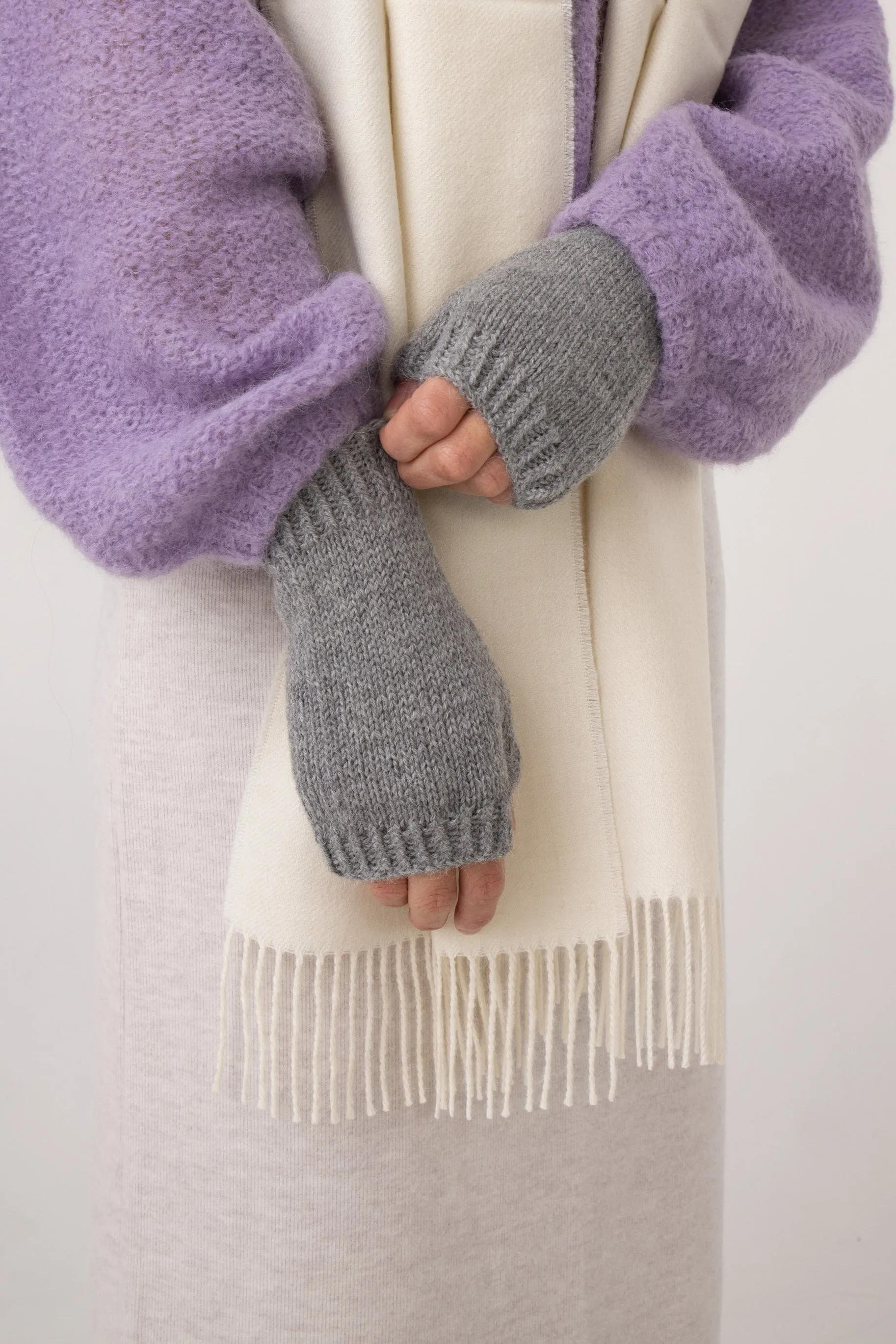 Classic Handknit Mittens