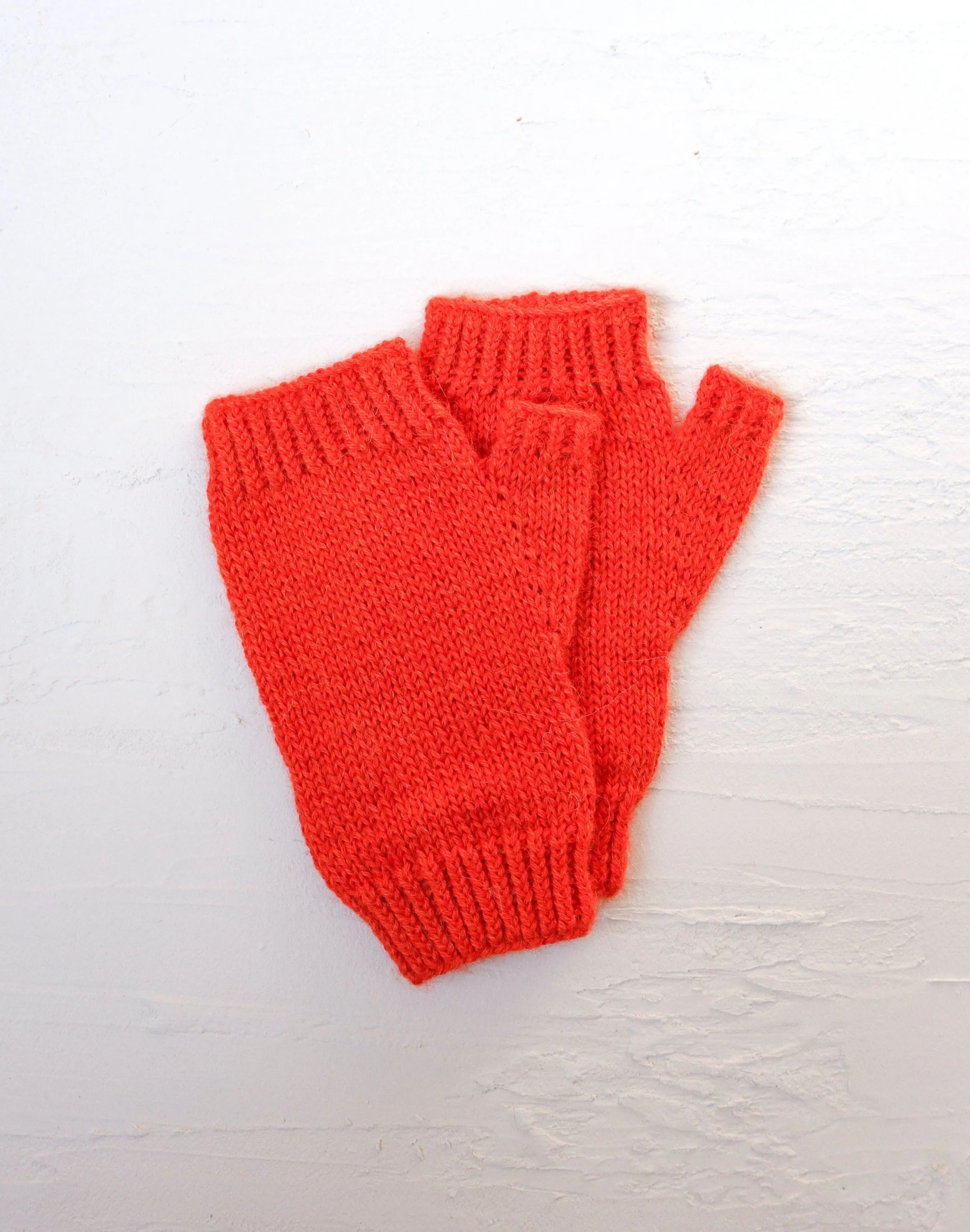 Classic Handknit Mittens