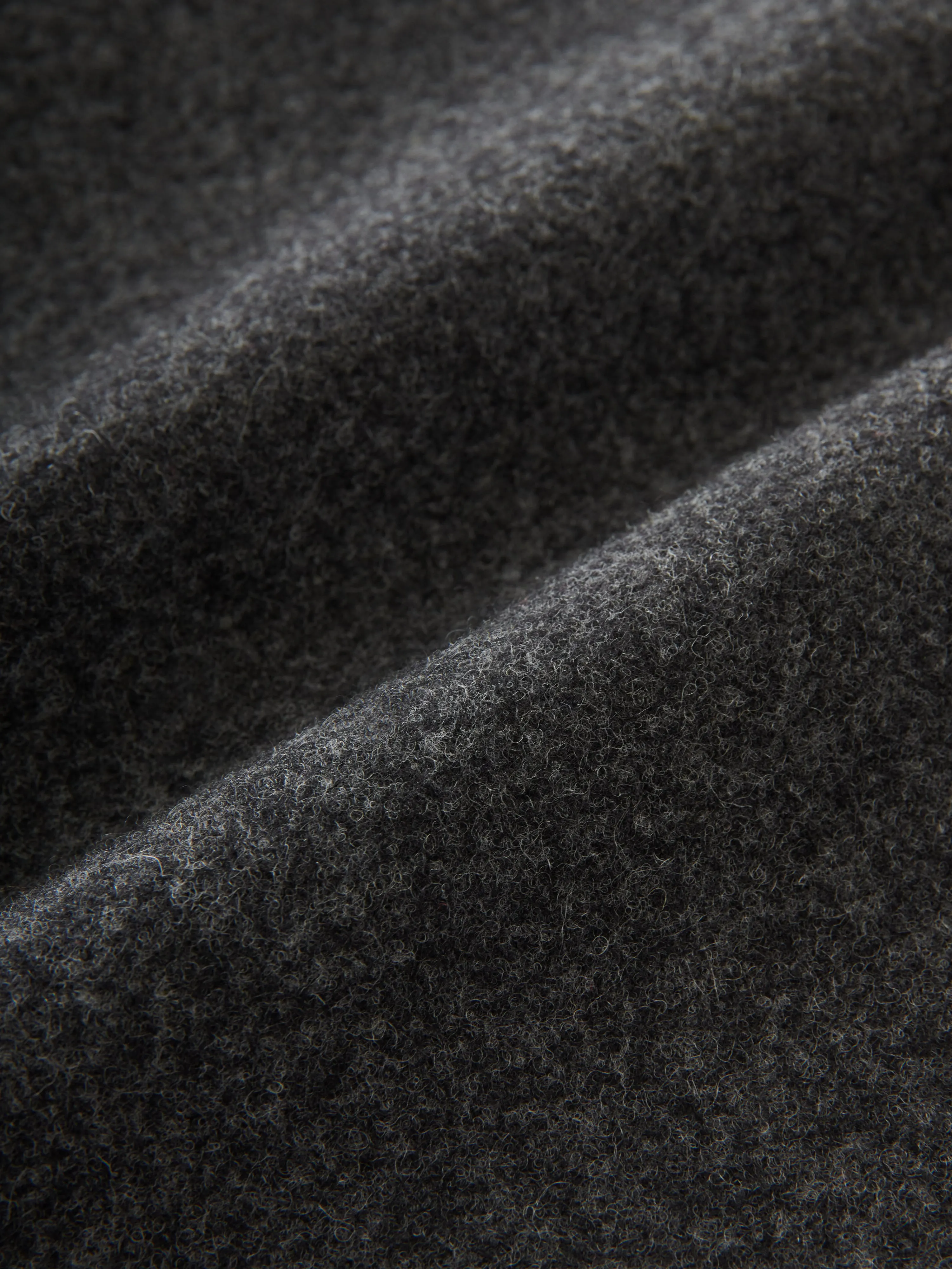 Cover Coat in Charcoal Marl