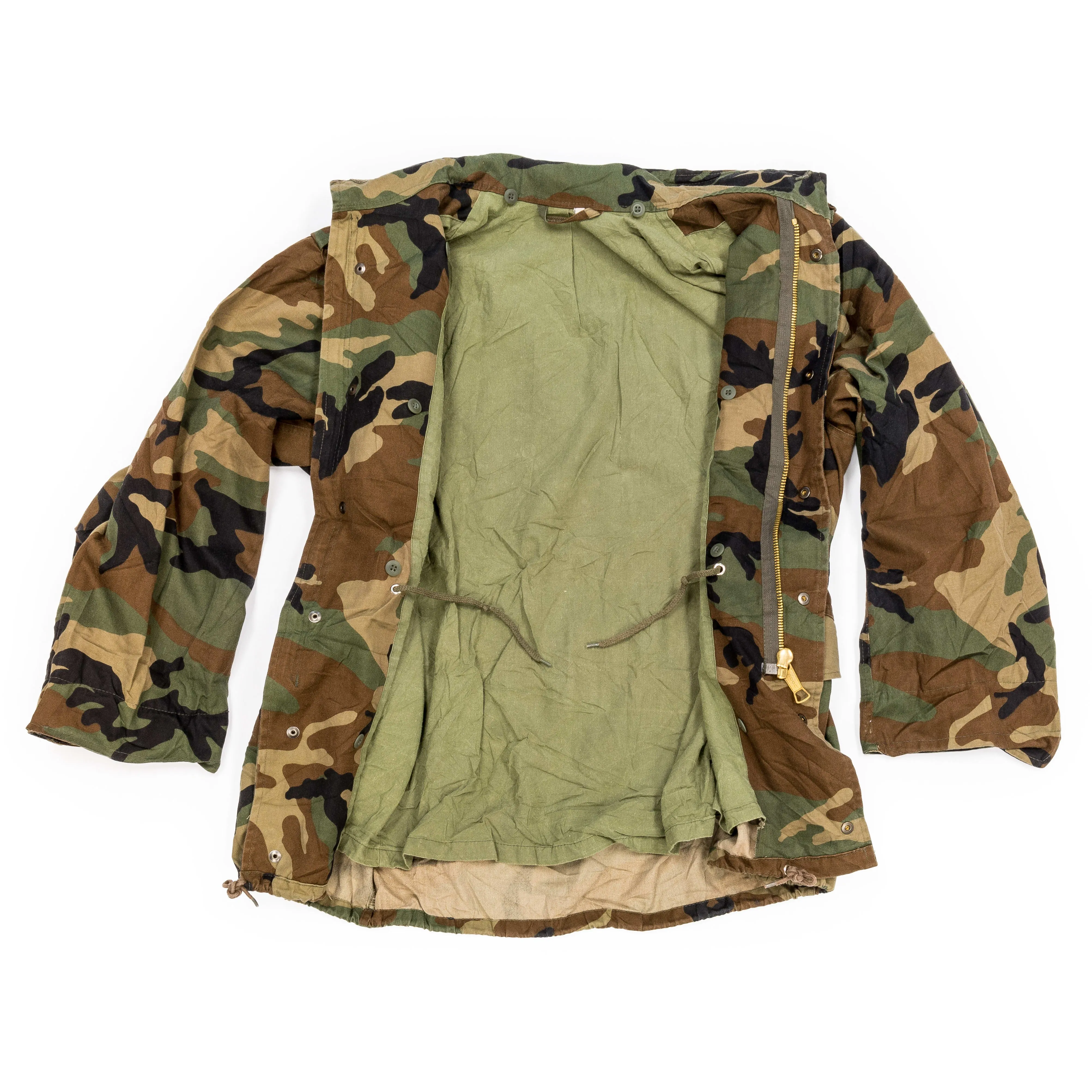 Croatian "Generic Movie Warlord" Woodland M65 Parka