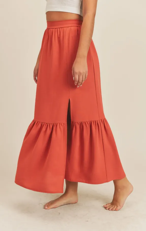 Dance With Me Midi Skirt