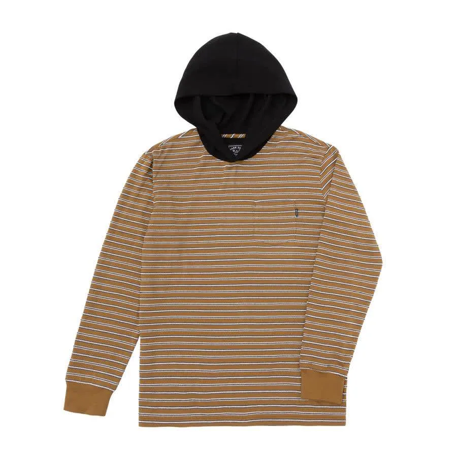 DARK SEAS CARSON KNIT BROWN/NAVY