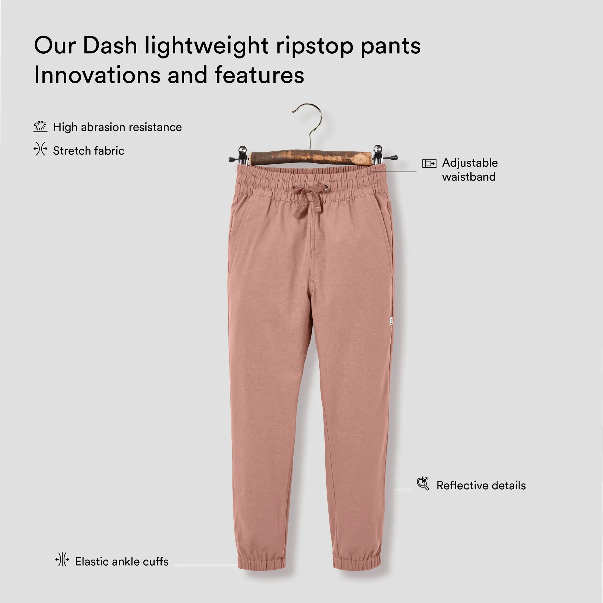 Dash lightweight ripstop pants