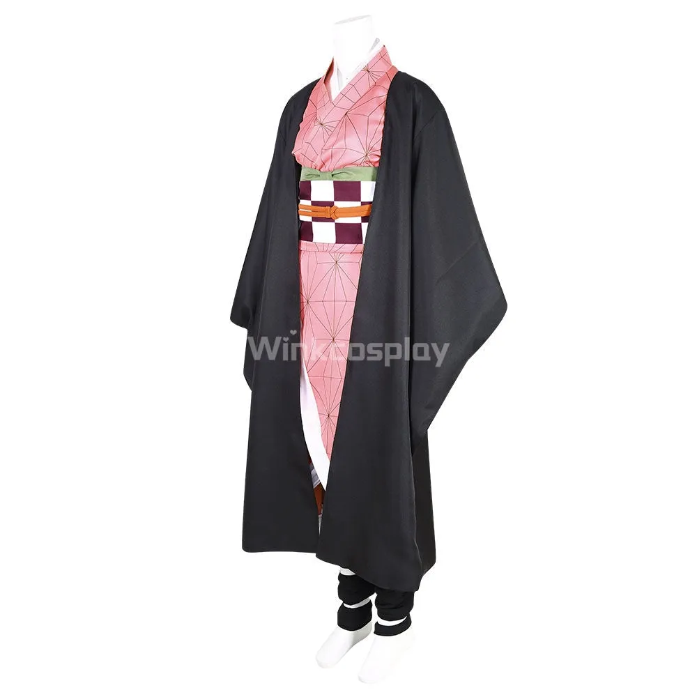 Demon Slayer: Kimetsu No Yaiba Nezuko Kamado Cosplay Costume