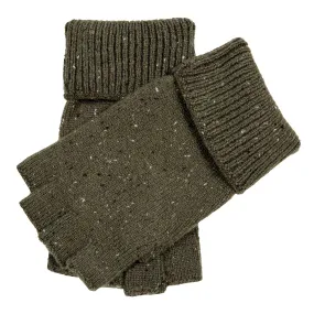 Dents Lymington Half Finger Marl Yarn Knitted Glove