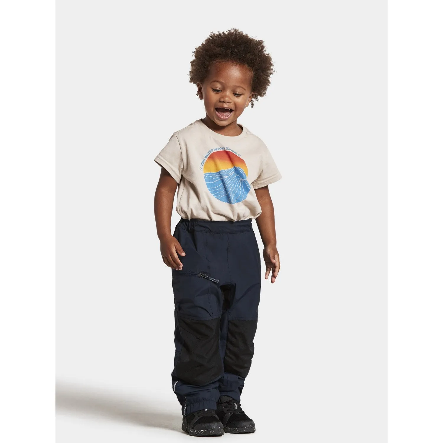 Didriksons Navy Dusk Kids Pants