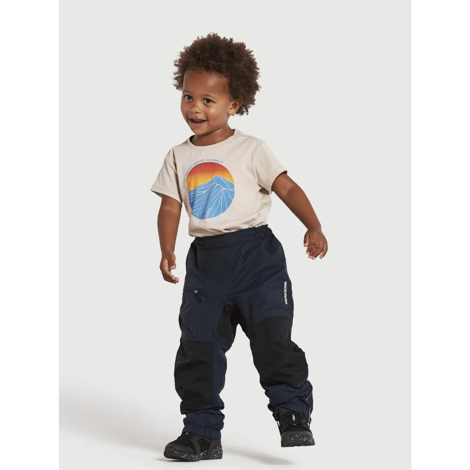 Didriksons Navy Dusk Kids Pants