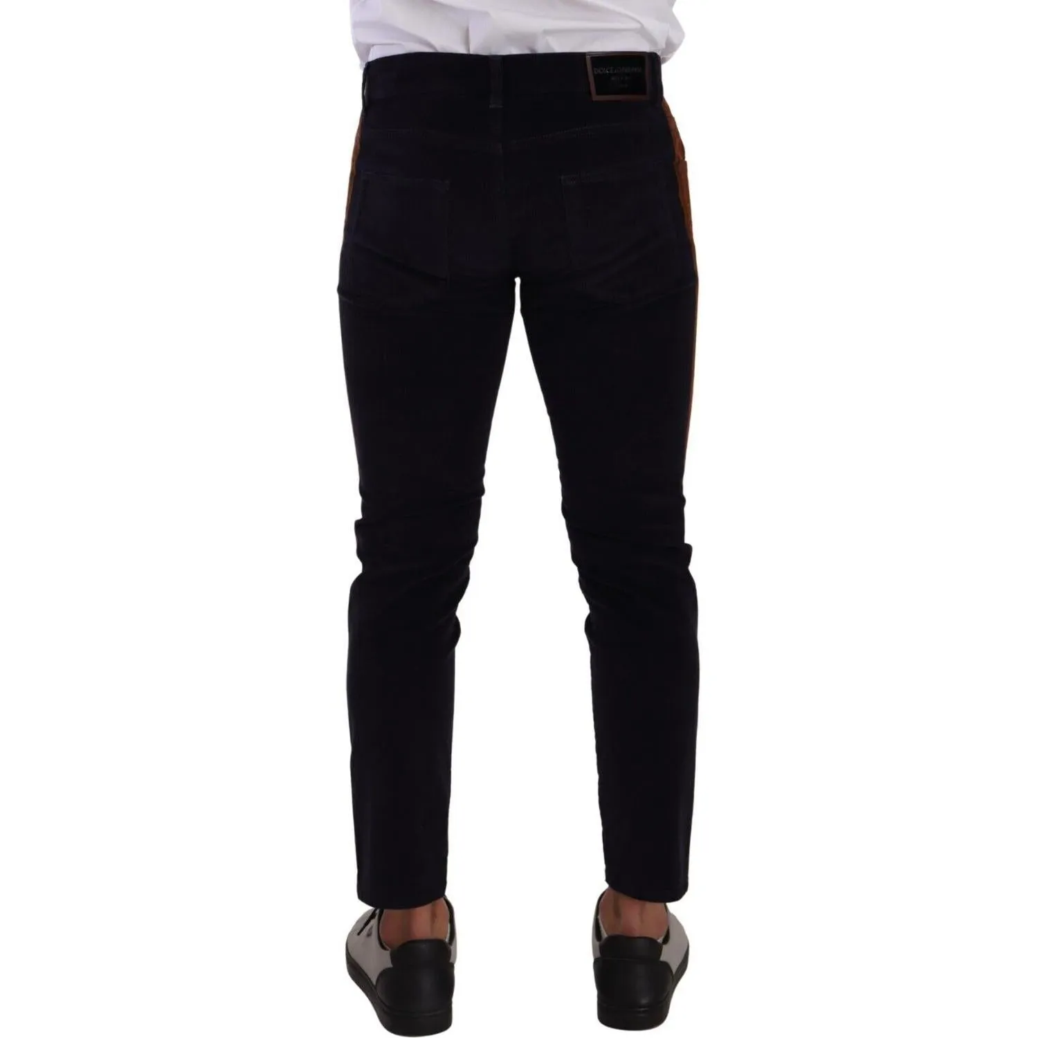 Dolce & Gabbana Elegant Slim Fit Denim for the Modern Man