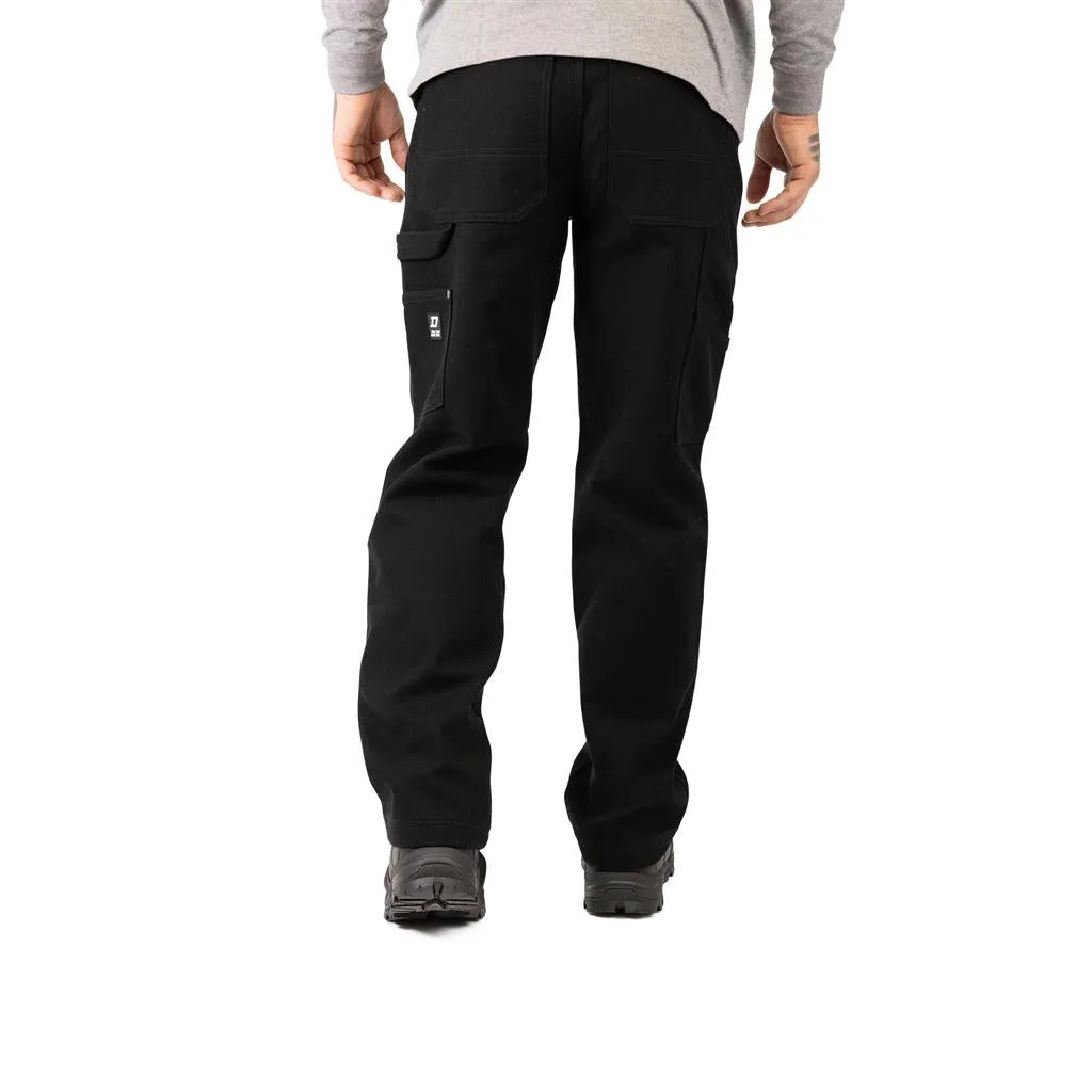 DuraDrive Carpenter's Duck Canvas Fleece Lined Thermal Work Pants