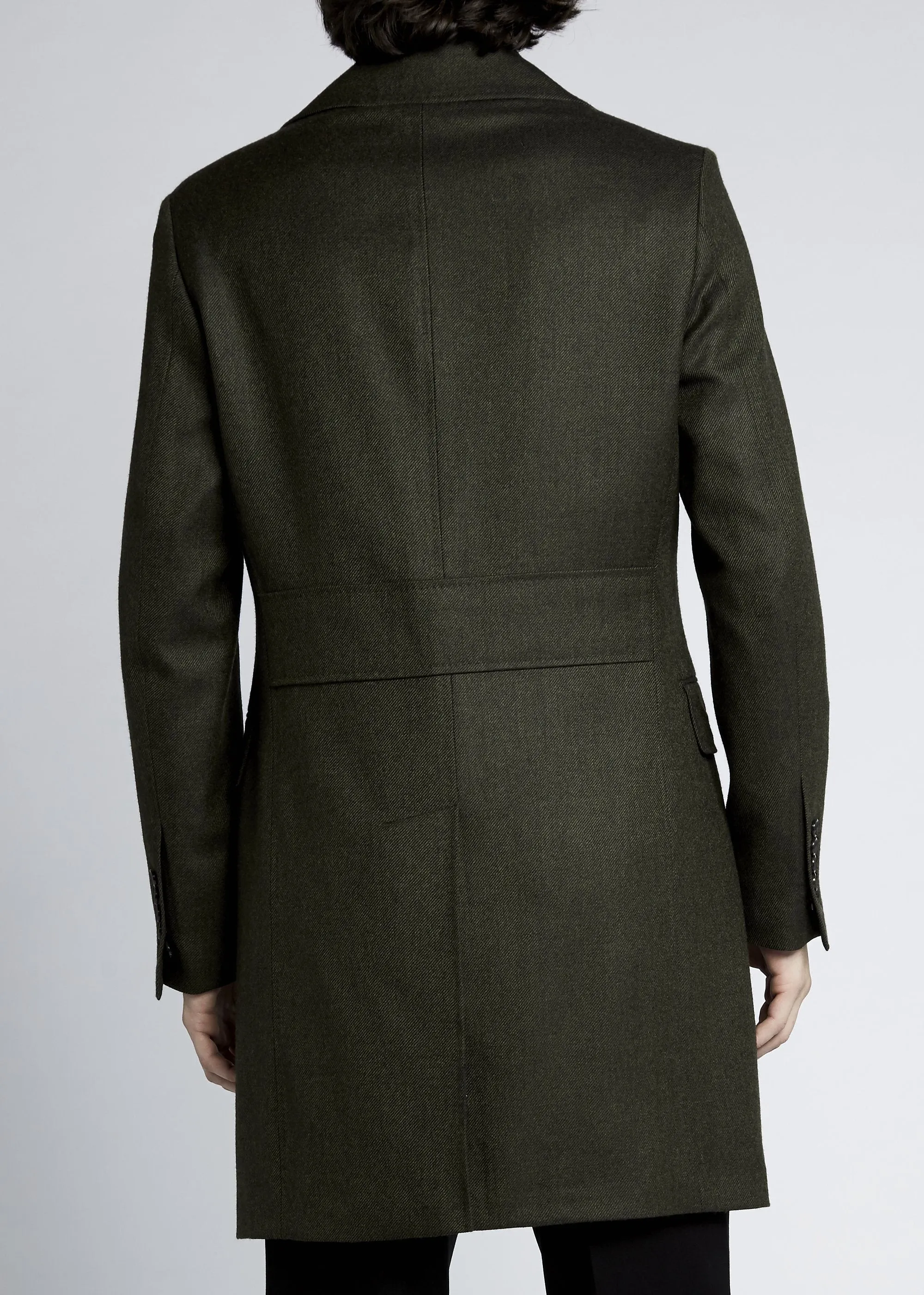 Enzo Coat - Olive Twill